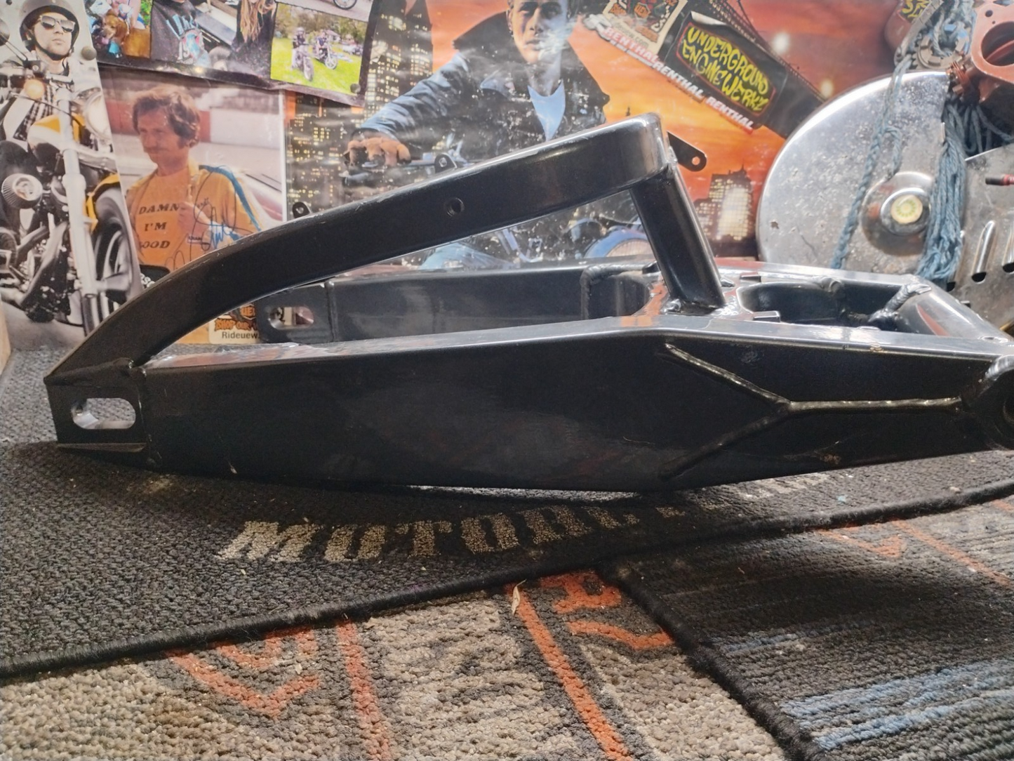 OEM Suzuki GSXR Swingarm Assembly Black/Gray  Aluminum GSX-R