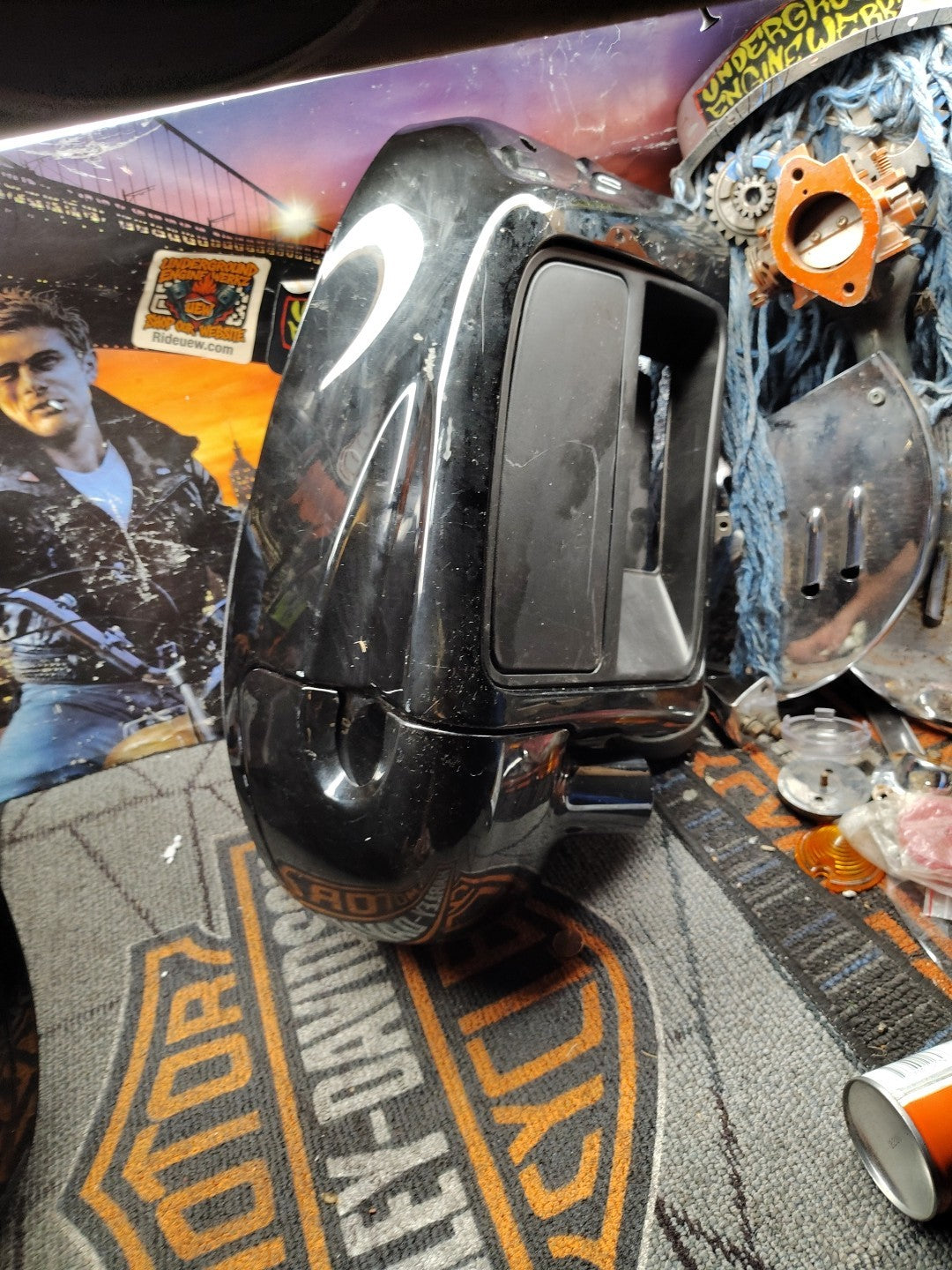 FAIRING LOWER 2014- NEWER WITH GLOVE BOX FOR HARLEY DAVIDSON 