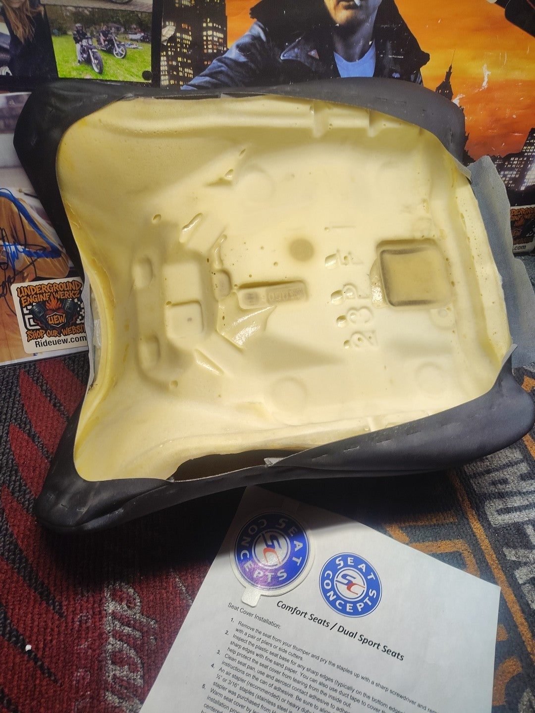 Seat Concepts Cushion Fit For Suzuki GSXR600/750 2001-2003 Nos 23pf