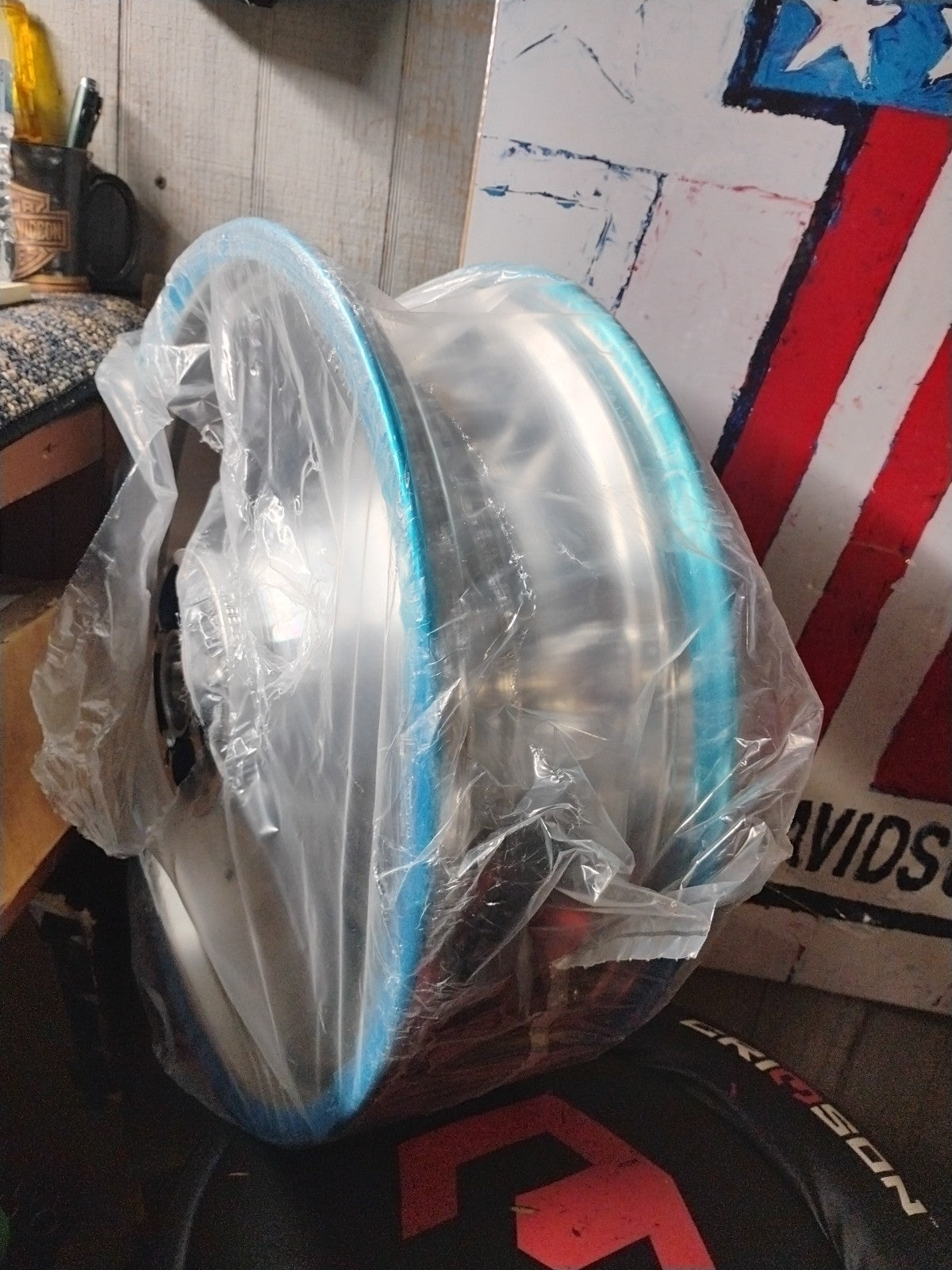 2007 Harley-Davidson VRSCD Night Rod Rear Wheel Rim OEM