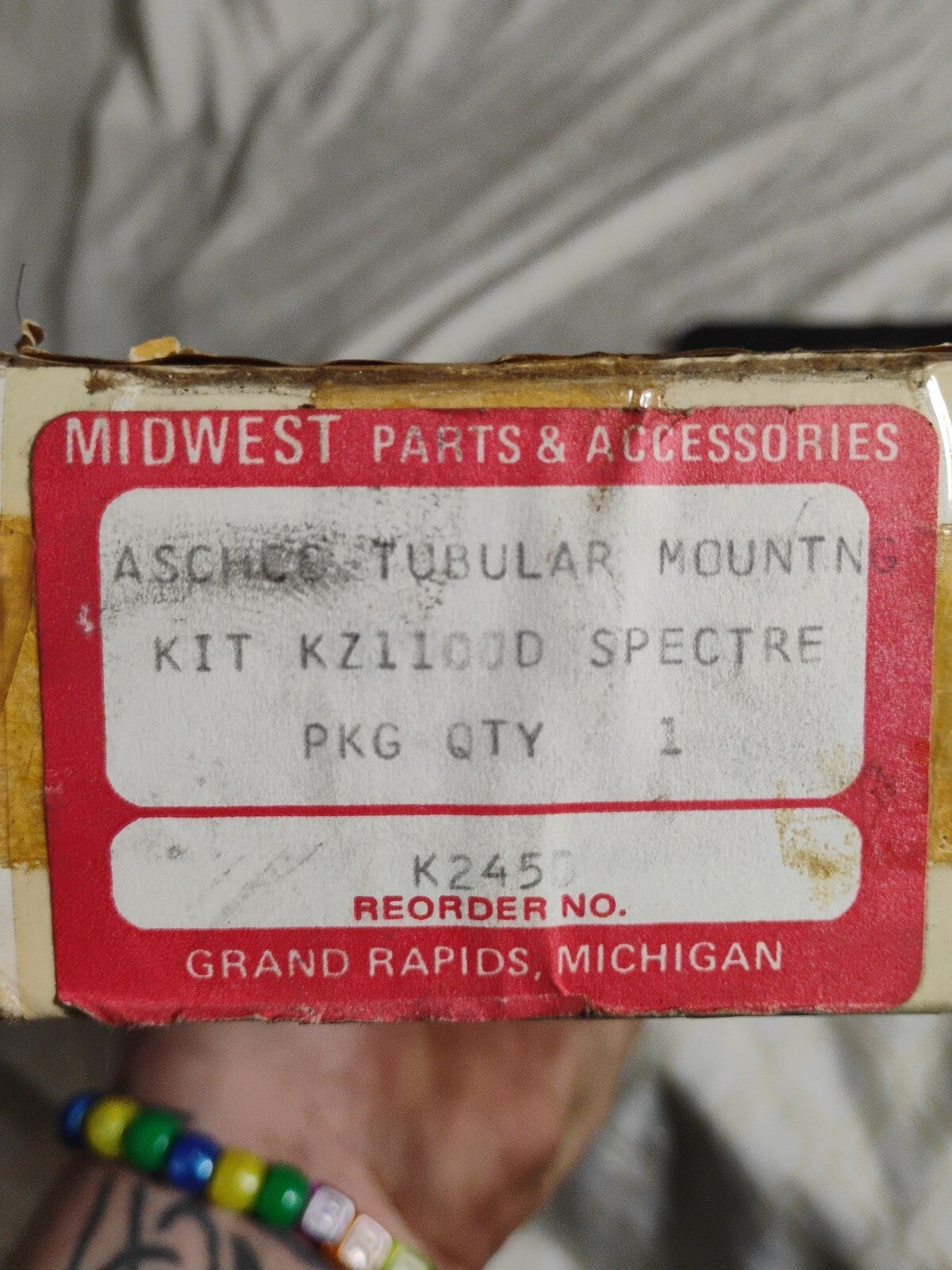 Aschco Kawasaki Kz1100d Specter Tubular Mounting Kit Kmk-87 Vintage NOS OEM
