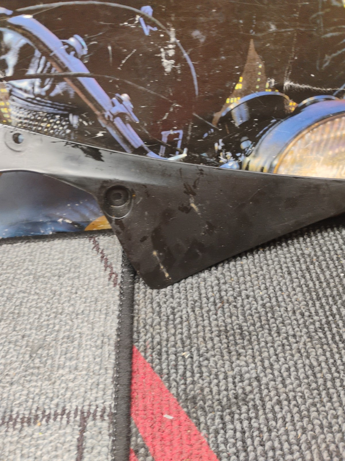 Yamaha 2003-2009 R6s R6 Front Left Inner Cowl Panel 1 5SL-2836K-00-00 OEM