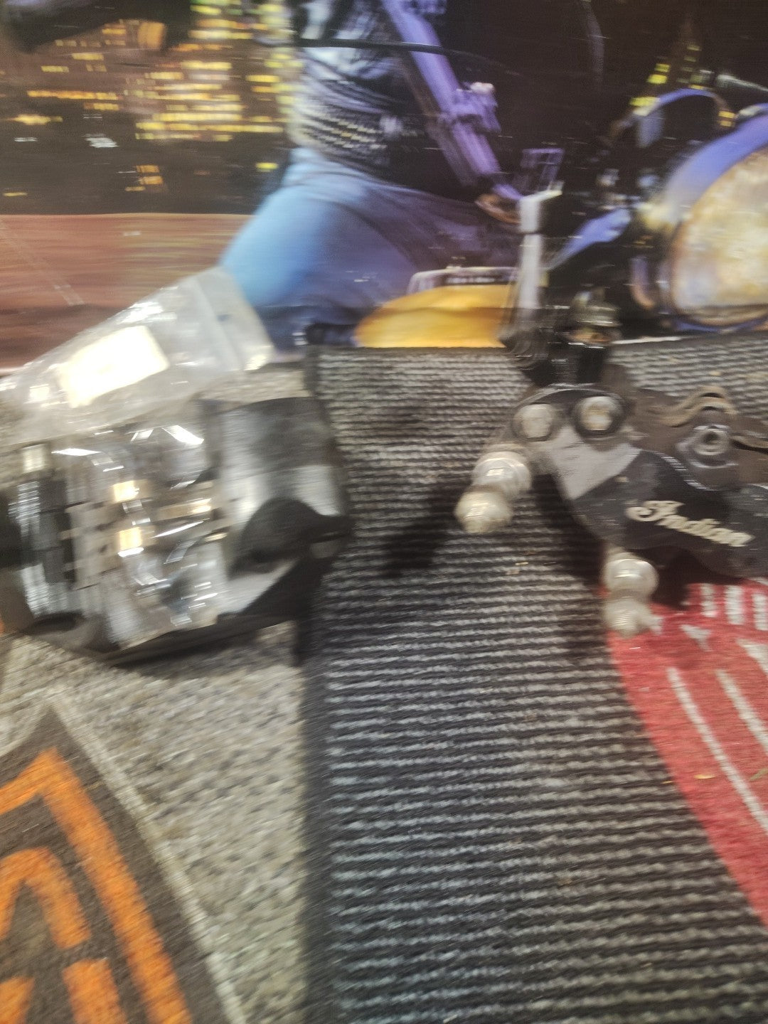2014 14-18 Indian Chieftain Left Right Front Brake Caliper Pad Pair Set OEM