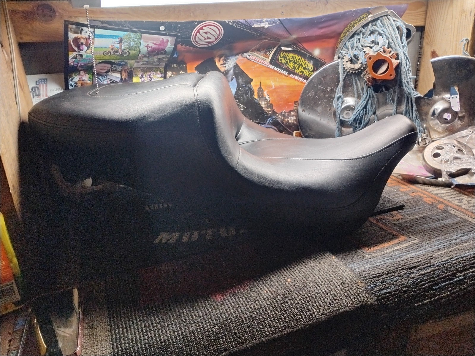 OEM Harley-Davidson Touring Seat 2008–2023 Street Glide Road King FLHX FLHR RDW-