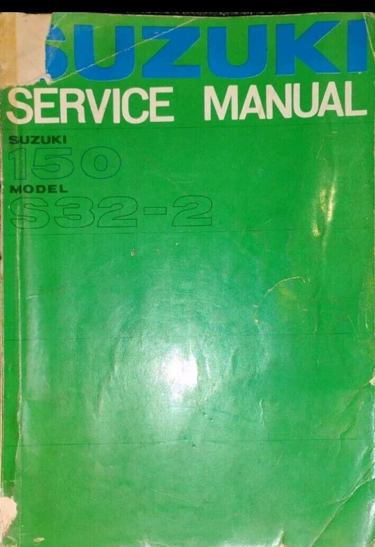 suzuki 1965 150 S32-2  manual repair manual shop manual service manual