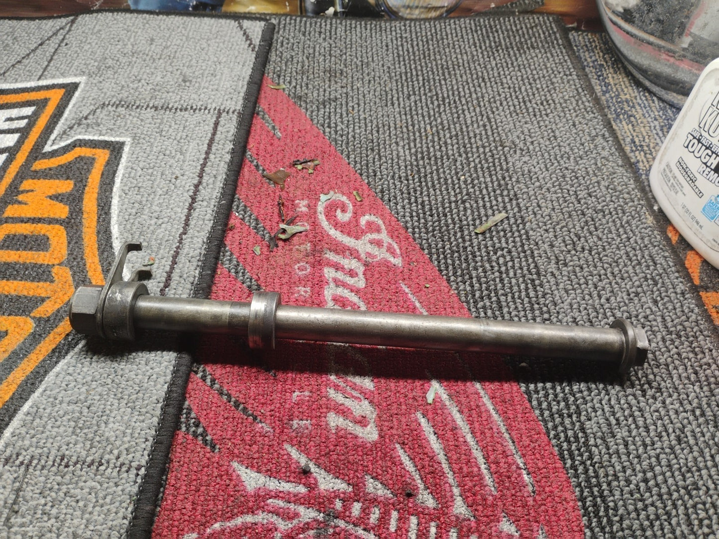 1991 Honda CBR600 F2 Rear Back Axle, Bolt,Spacer Nut CBR600F2 