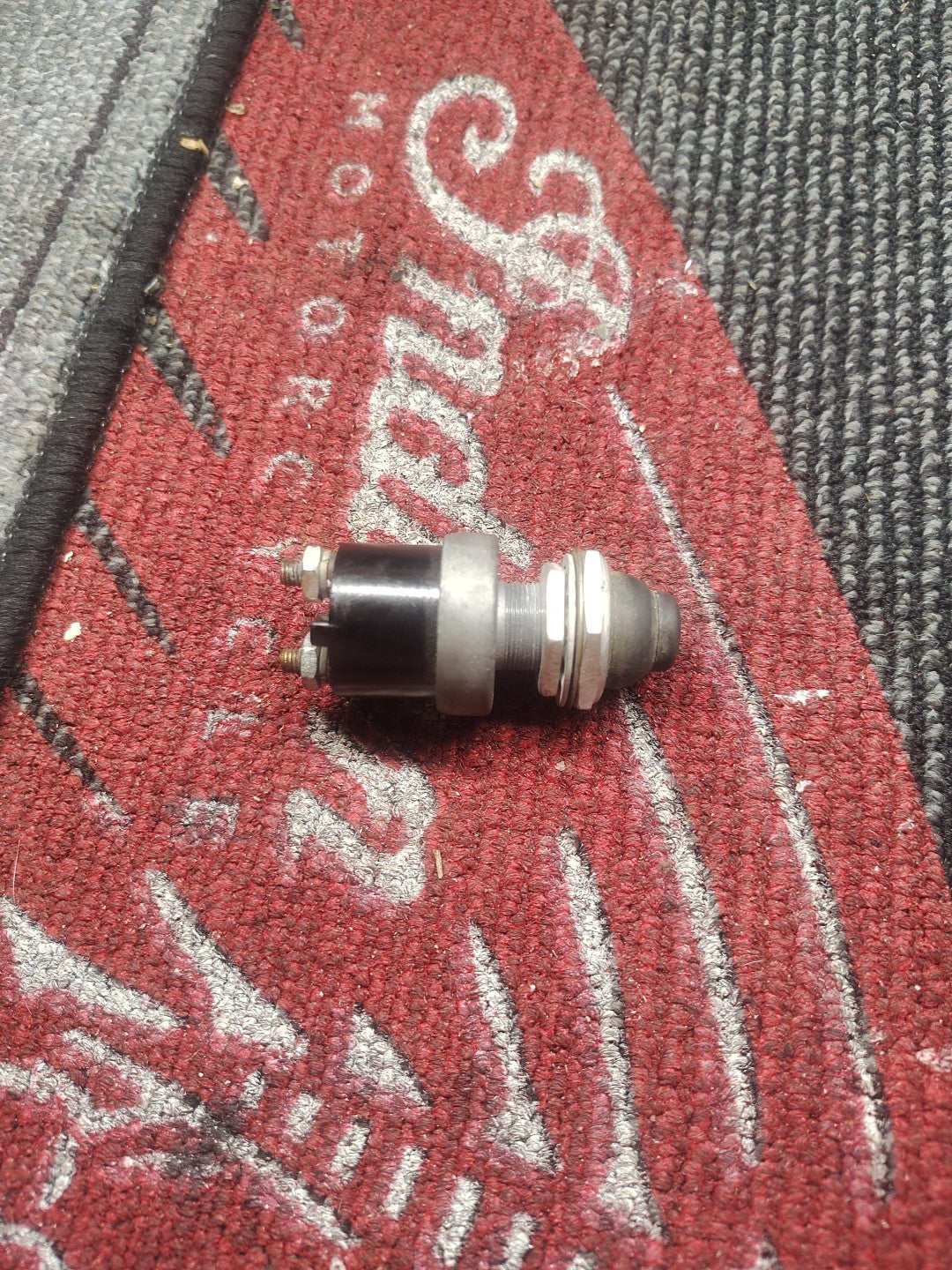 Vintage Delco Remy Momentary Push Button Switch