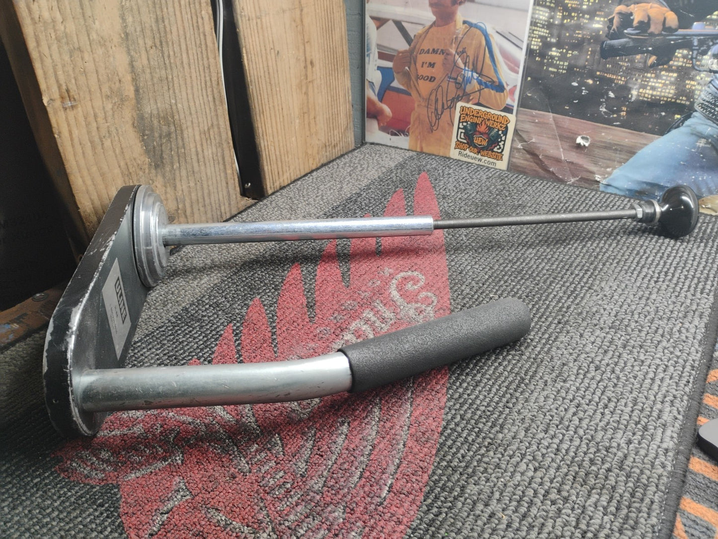 U-LINE H-88 INDUSTRIAL STRETCH WRAP DISPENSER 12" 15" 18" ROLLS	TENSION CONTROL 