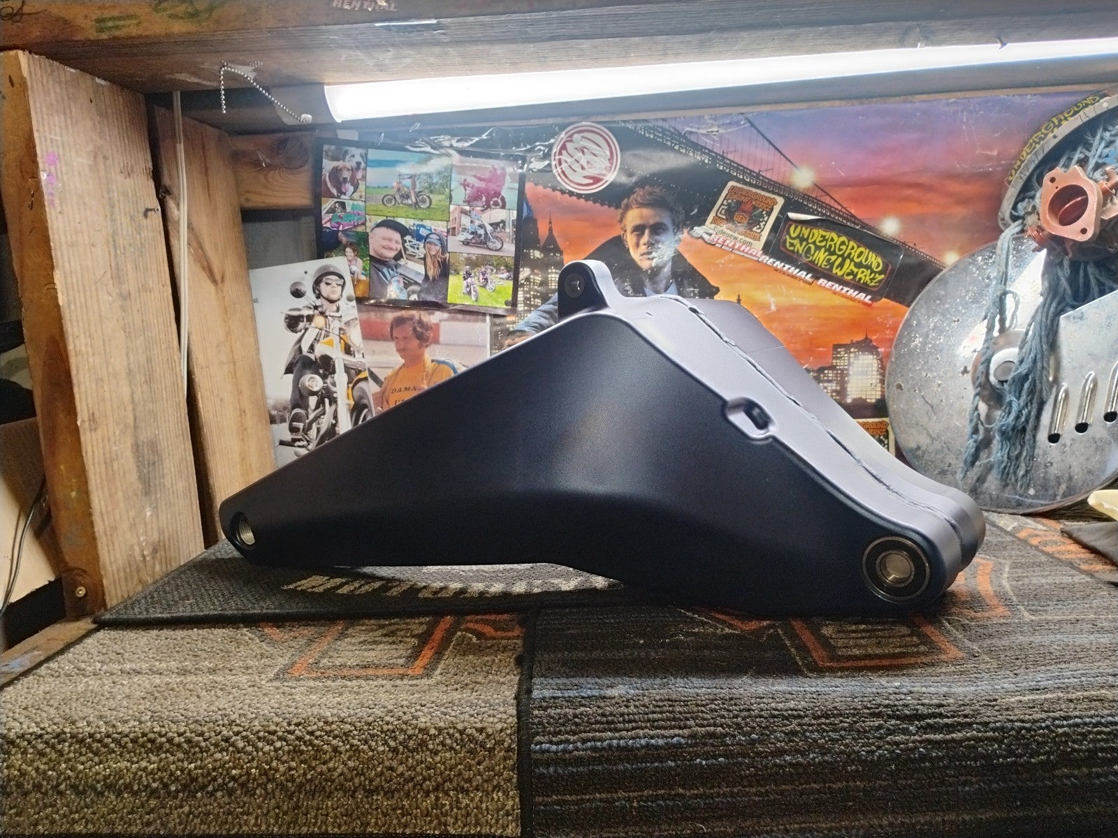 OEM Buell Swingarm Cover Metallic Blue K0003.1ATYCX