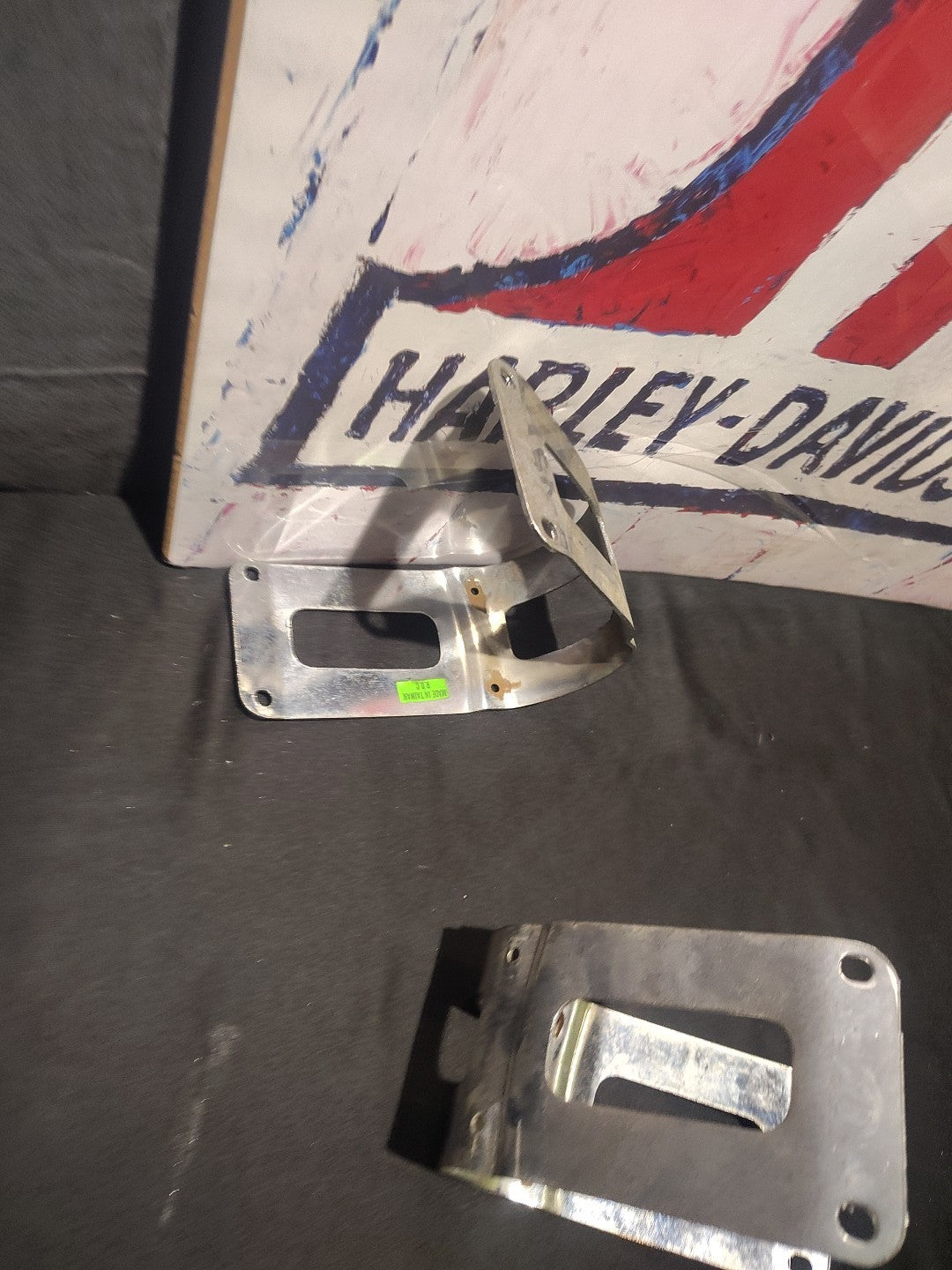 Chrome Plated Fender Bracket fits Harley Davidson Narrow Glide 