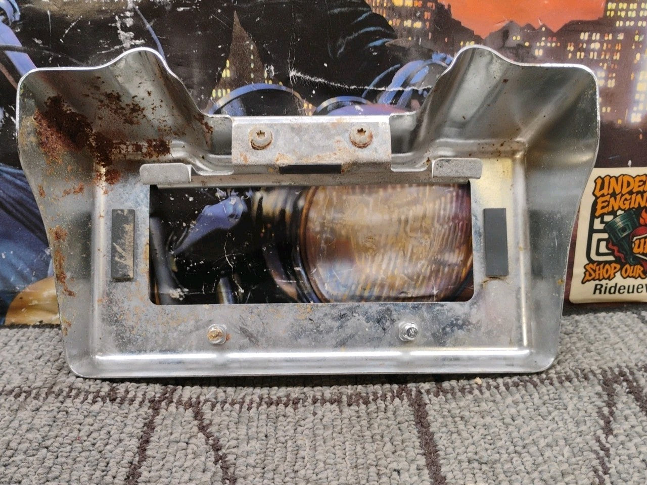 13 Harley Davidson Road Glide FLTR FLTRX Oil Cooler Guard 35N