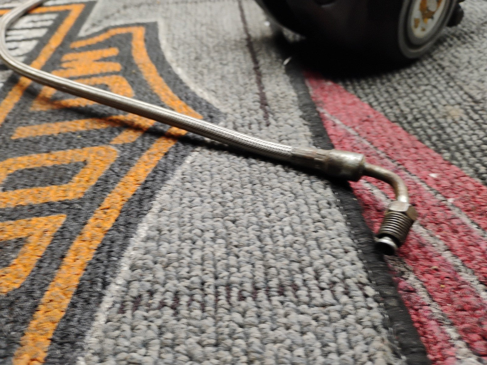 Harley Shovelhead FX FLH Banana Brake Caliper With Brake Line 