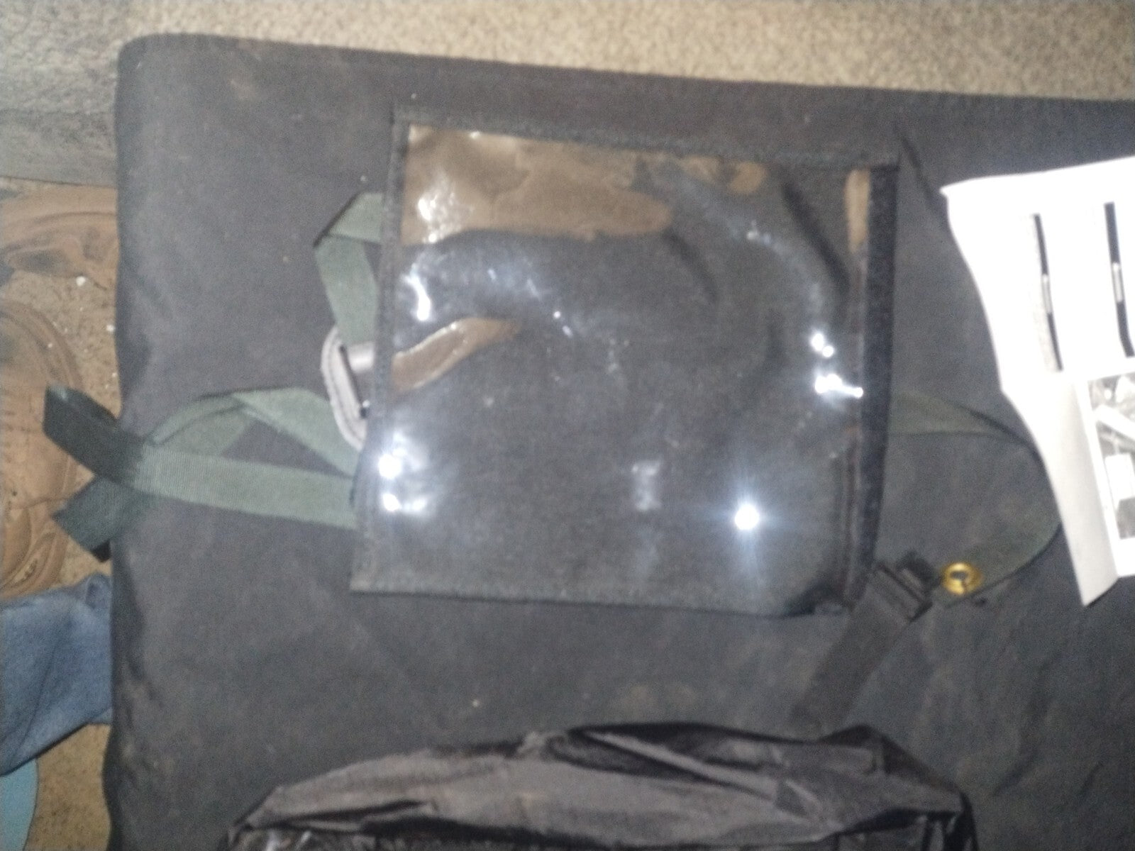 HARLEY DAVIDSON BUELL TANK MAP HOLDER P/N# 61482-01Y And Rain Cover