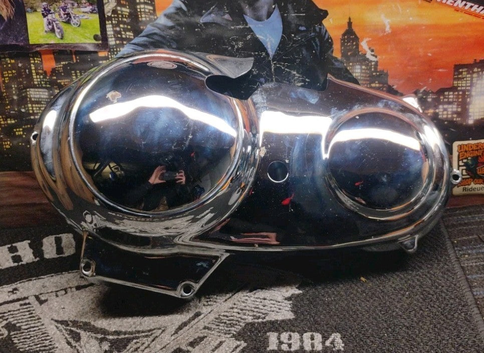 OEM Harley Davidson Sportster Chrome Primary Cover XL883 XL1200 Outer Primary