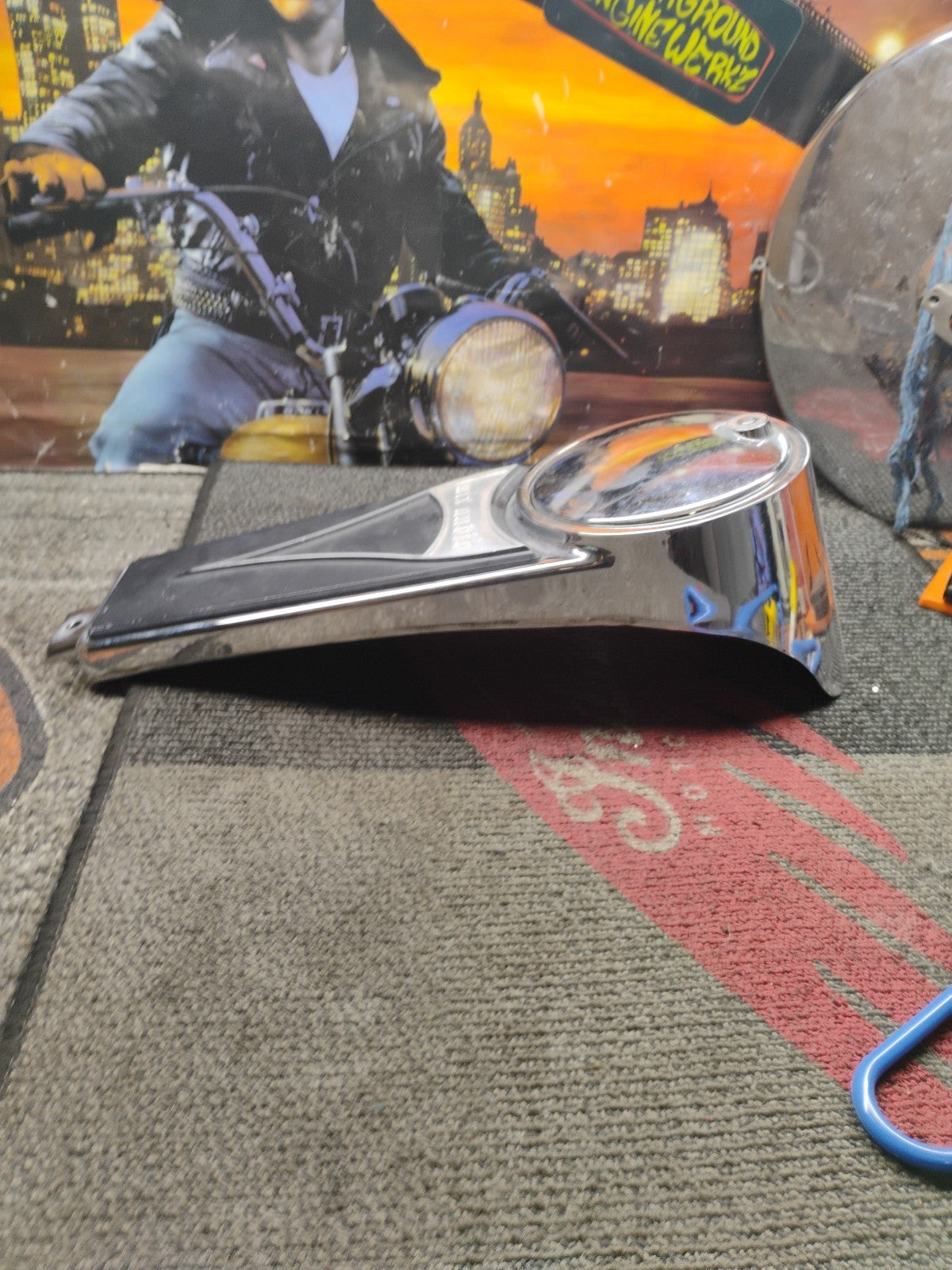 Harley-Davidson OEM GasTank 61270-88 Custom Mtx Audio Cover