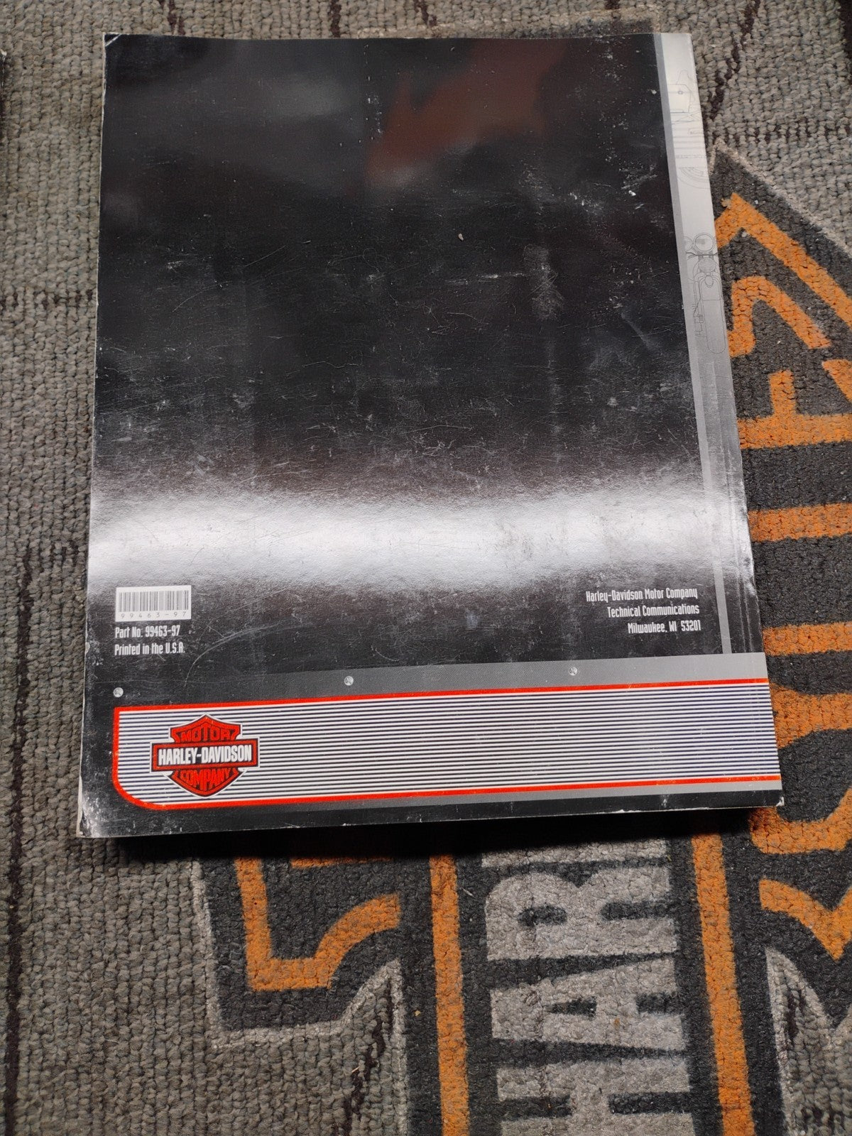 Vintage 1997 Harley Davidson Owner’s Manual International All Models