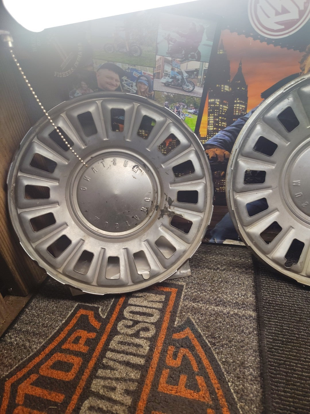 1968 Ford Mustang Hubcaps Wheel Covers SET OF 3