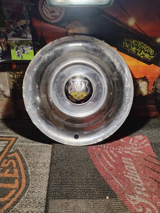 OEM GM 15" Hub Caps Wheel Covers 1950-53 Oldsmobile 88/98 Lyons vtg