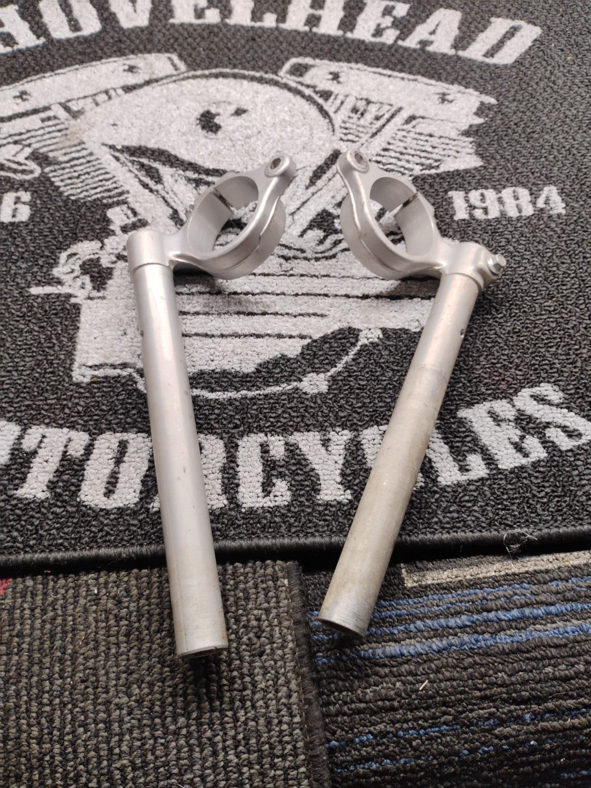 01-03 Suzuki Gsxr600 Left Right Clip On Ons Handlebars Pair Set OEM