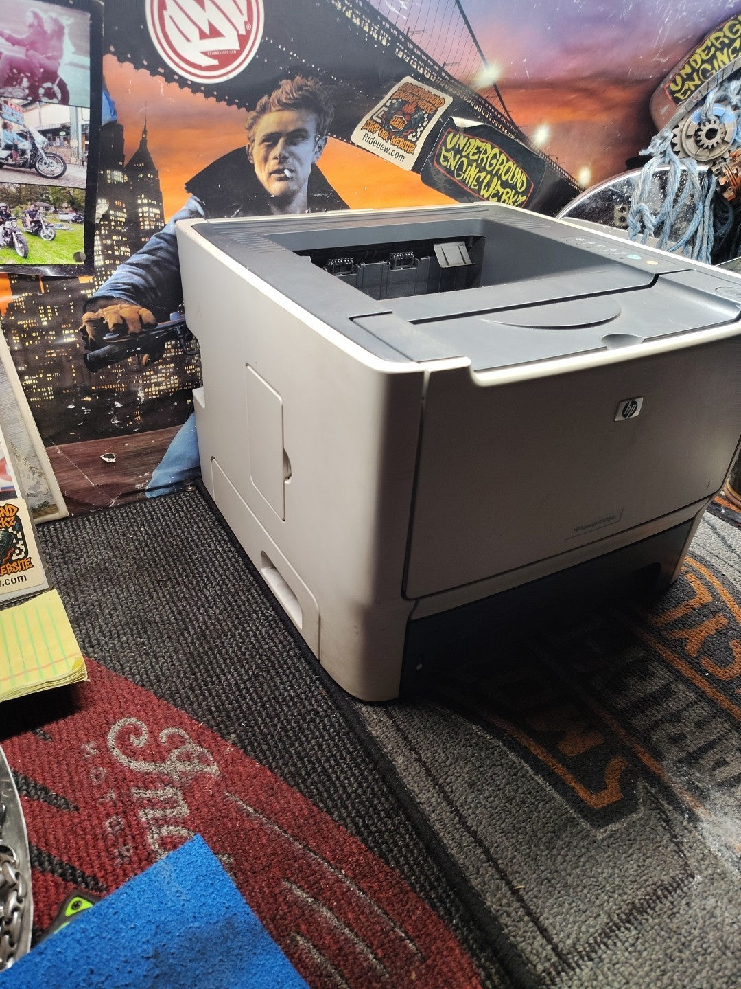 HP LaserJet P2015d Monochrome Workgroup Laser Printer with Some Toner