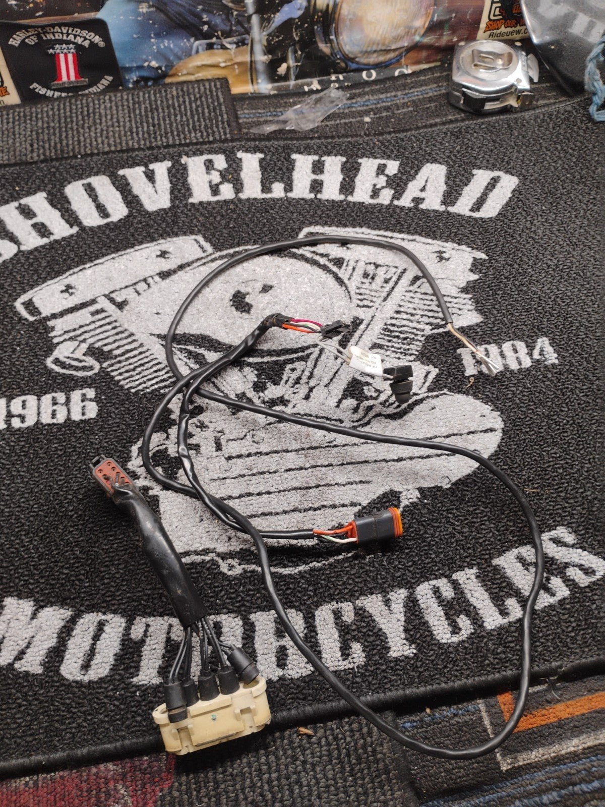 Speedometer Wiring Harness Adapter Kit for Harley Davidson by V-Twin 32-1335