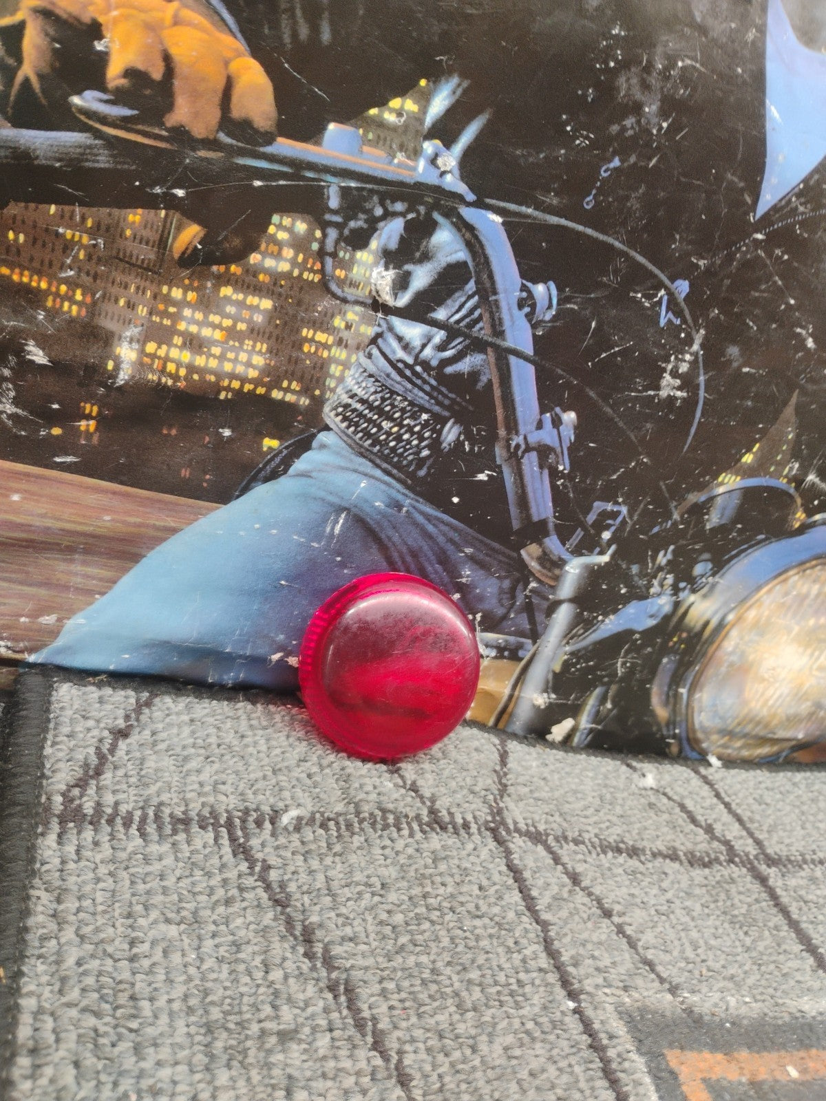 Harley Davidson softail rear red turn signal lenses