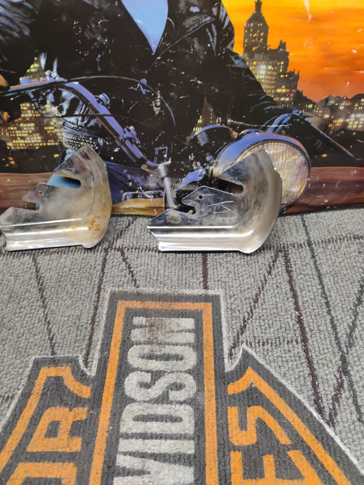 COVER WAGNER LOCKHEED MASTER CYLINDER REAR BRAKE HARLEY FL FLH 4 SPEED 58-E79