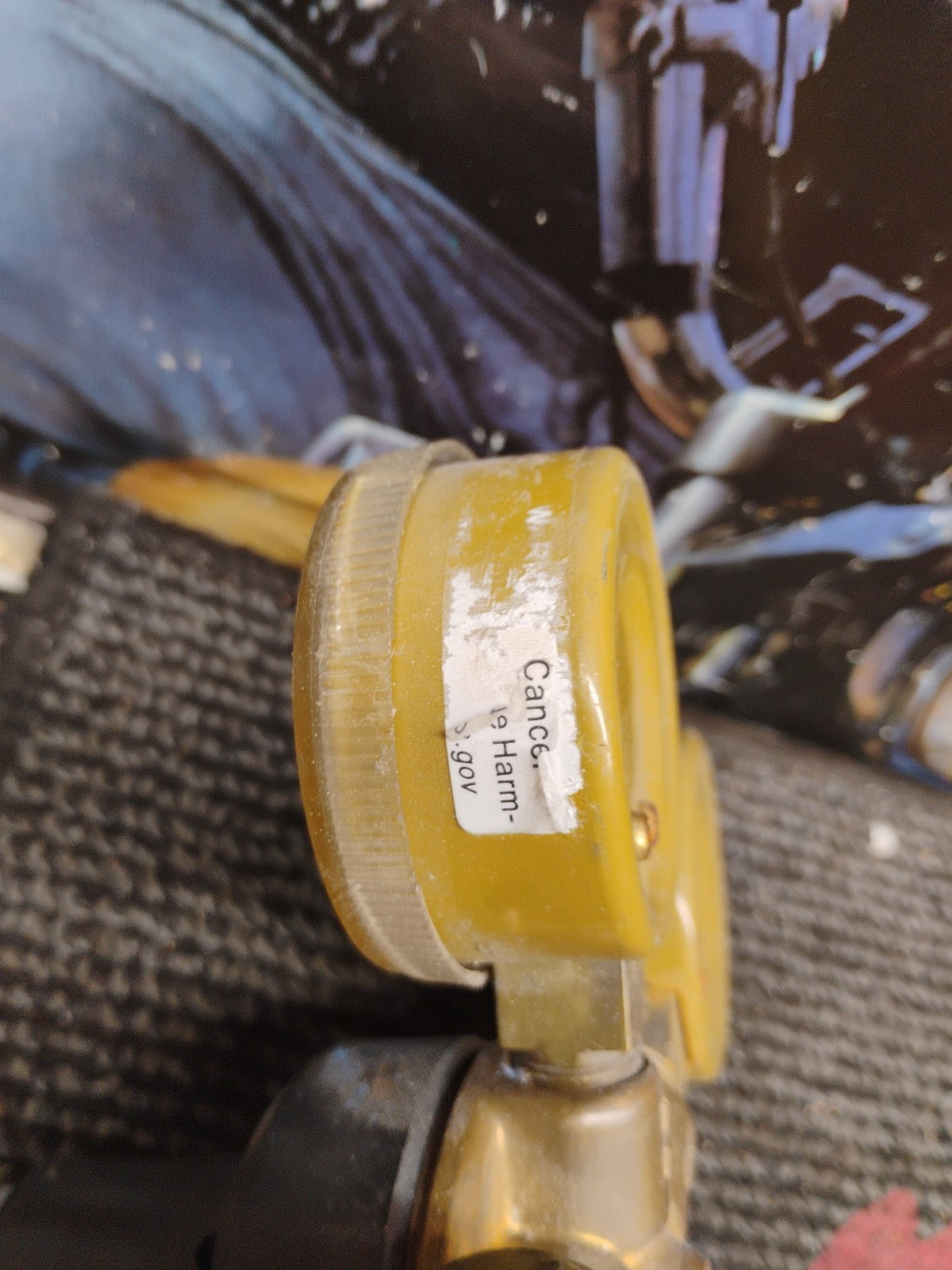 NUCO2 CGA E-4 201-100-580I 3000PSI REGULATOR GAUGE 