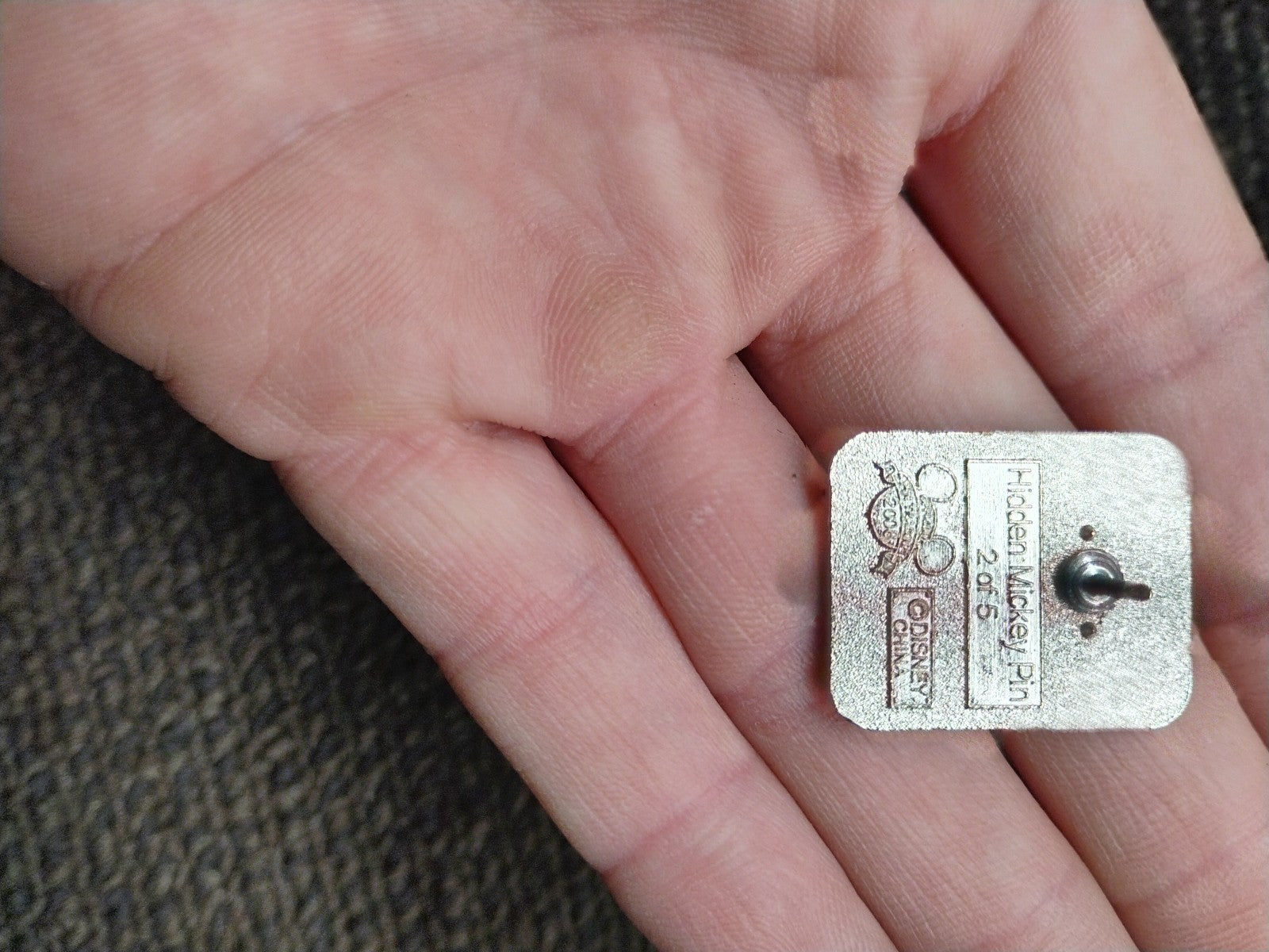 Walt Disney Hidden Mickey Series III Dog With Mouse Ears Trading Hat Pin