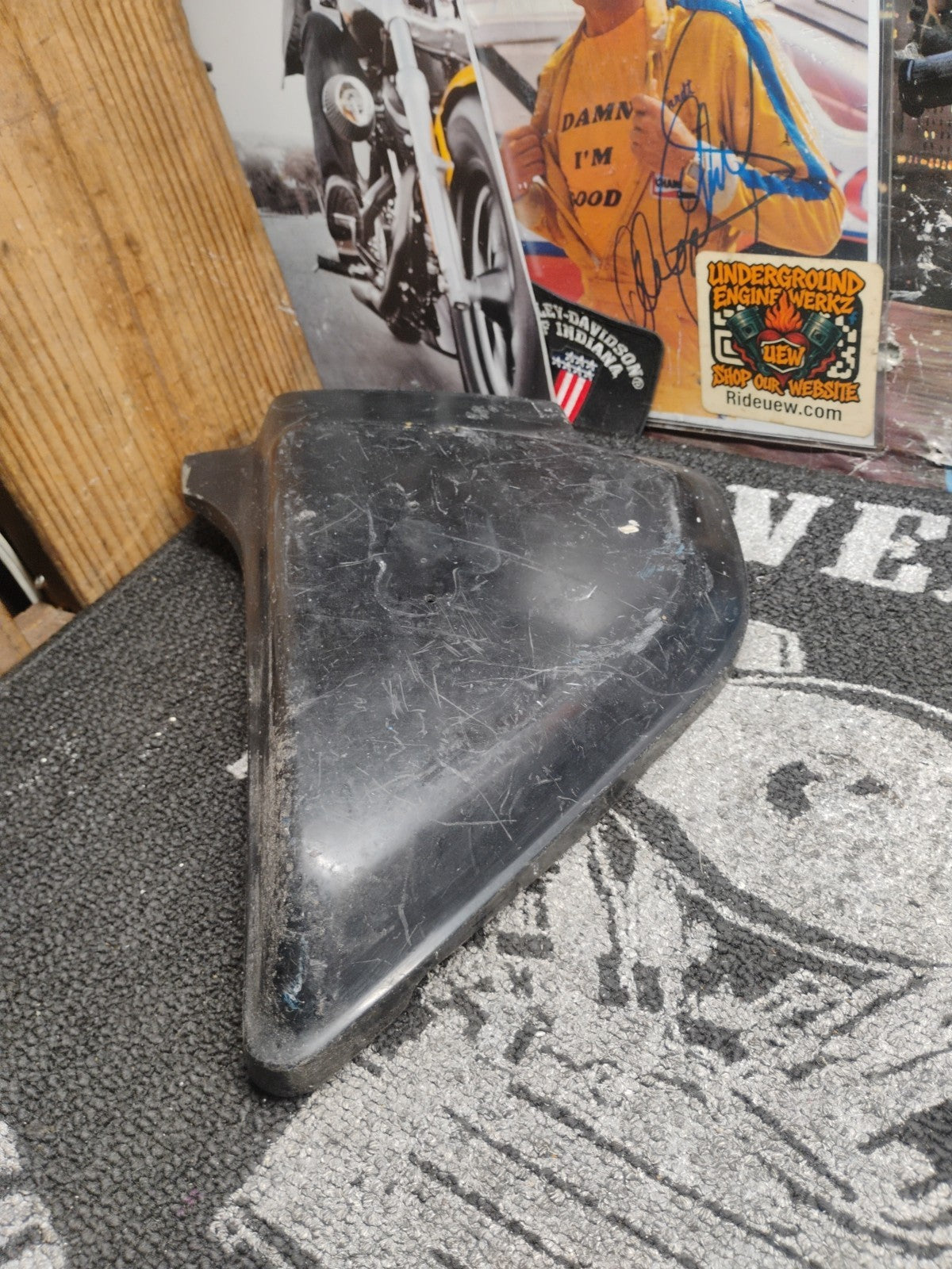 1981 Kawasaki KZ650 CSR 650 Left Side Cover OEM Black