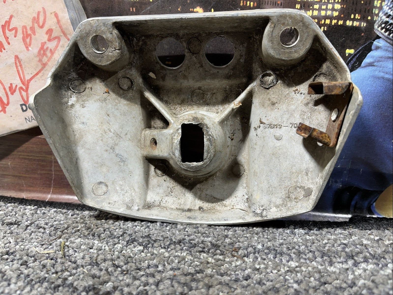 Harley Davidson Headlight Eyebrow Visor Ironhead Sportster Part Number 67813-70