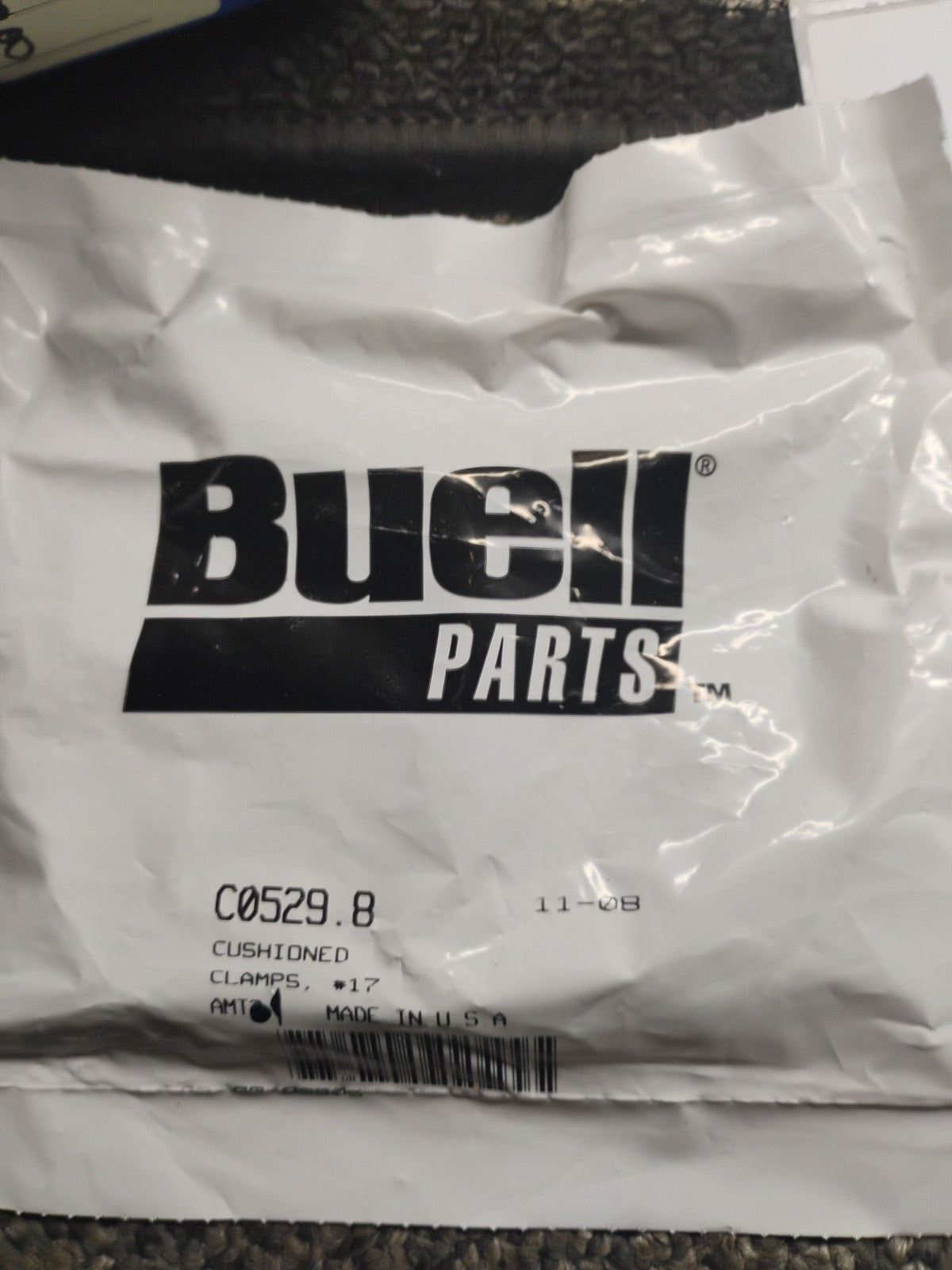Buell OEM C0529.8 Cushioned Clamp NOS