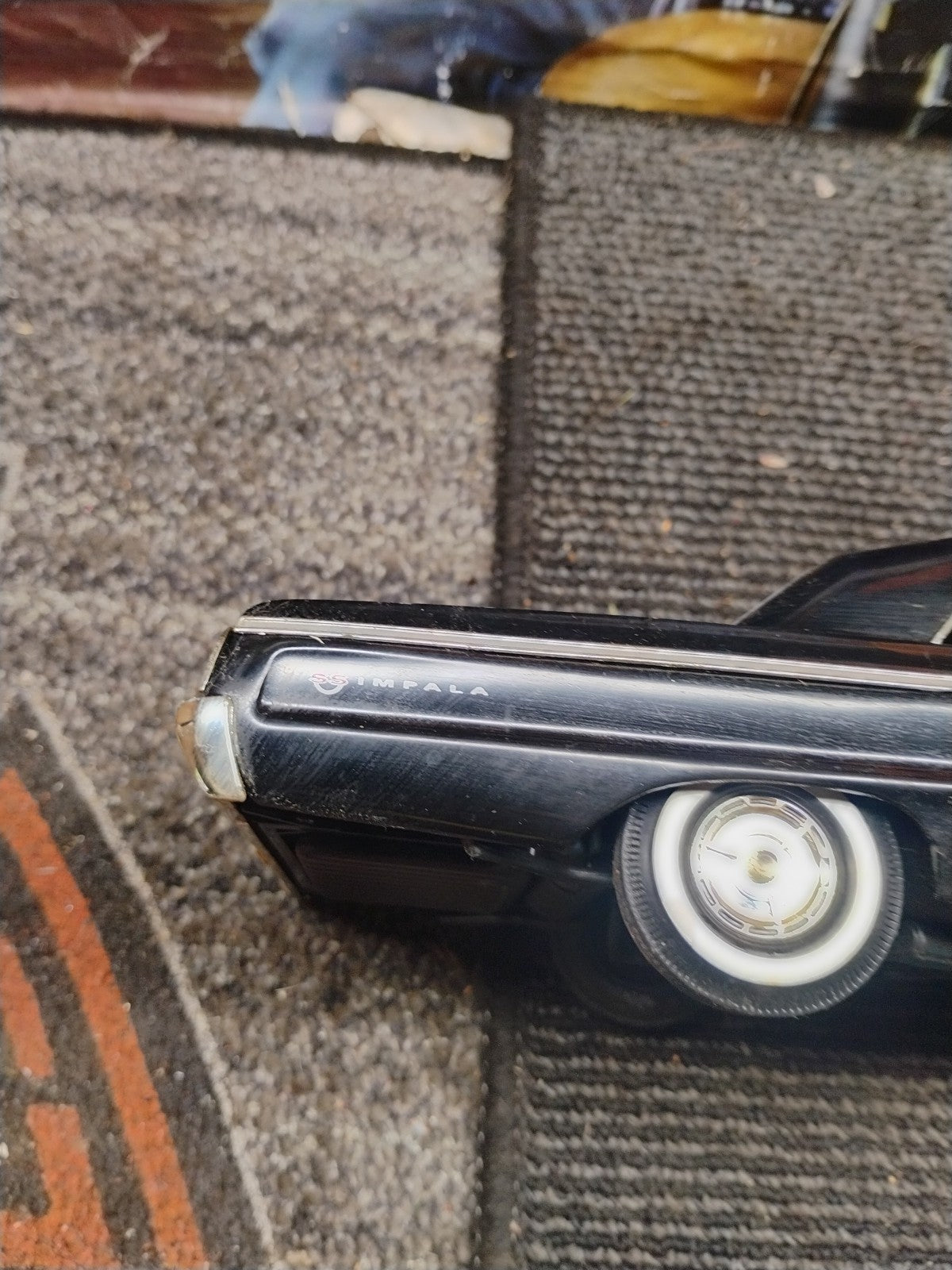 1/18 1964 Chevrolet Impala SS Hardtop Black 1998 ERTL American Muscle Diecast
