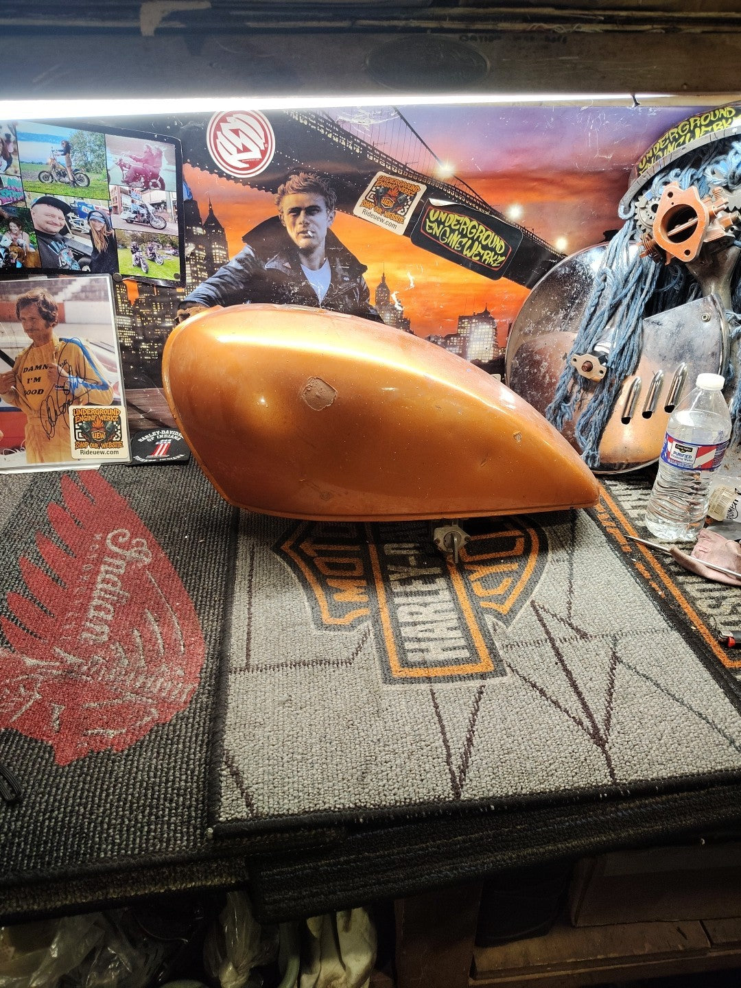 1982  KAWASAKI CSR 650 KZ 650 H2 FUEL GAS PETRO TANK OEM 51001-1057-00