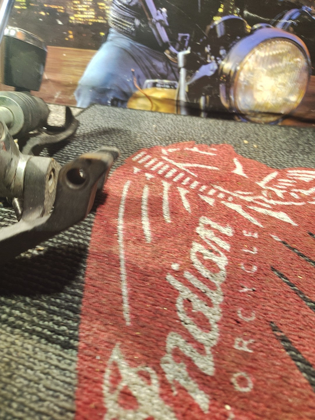 2017 Indian Chieft Rear Brake Pedal Lever Bracket An Master Cylinder 