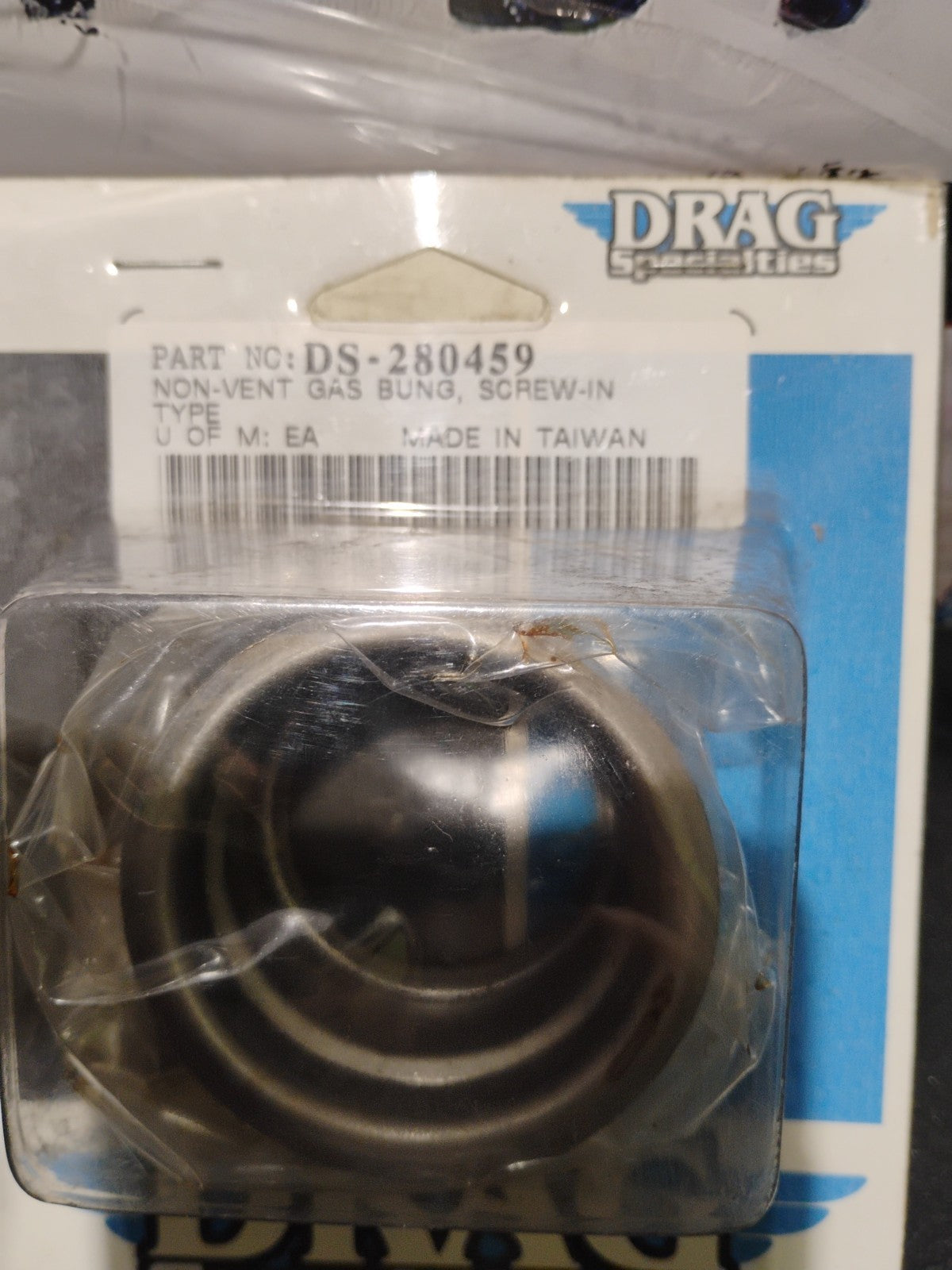 DRAG SPECIALTIES DS280459 NON VENT BUNG SCREW IN NOS 