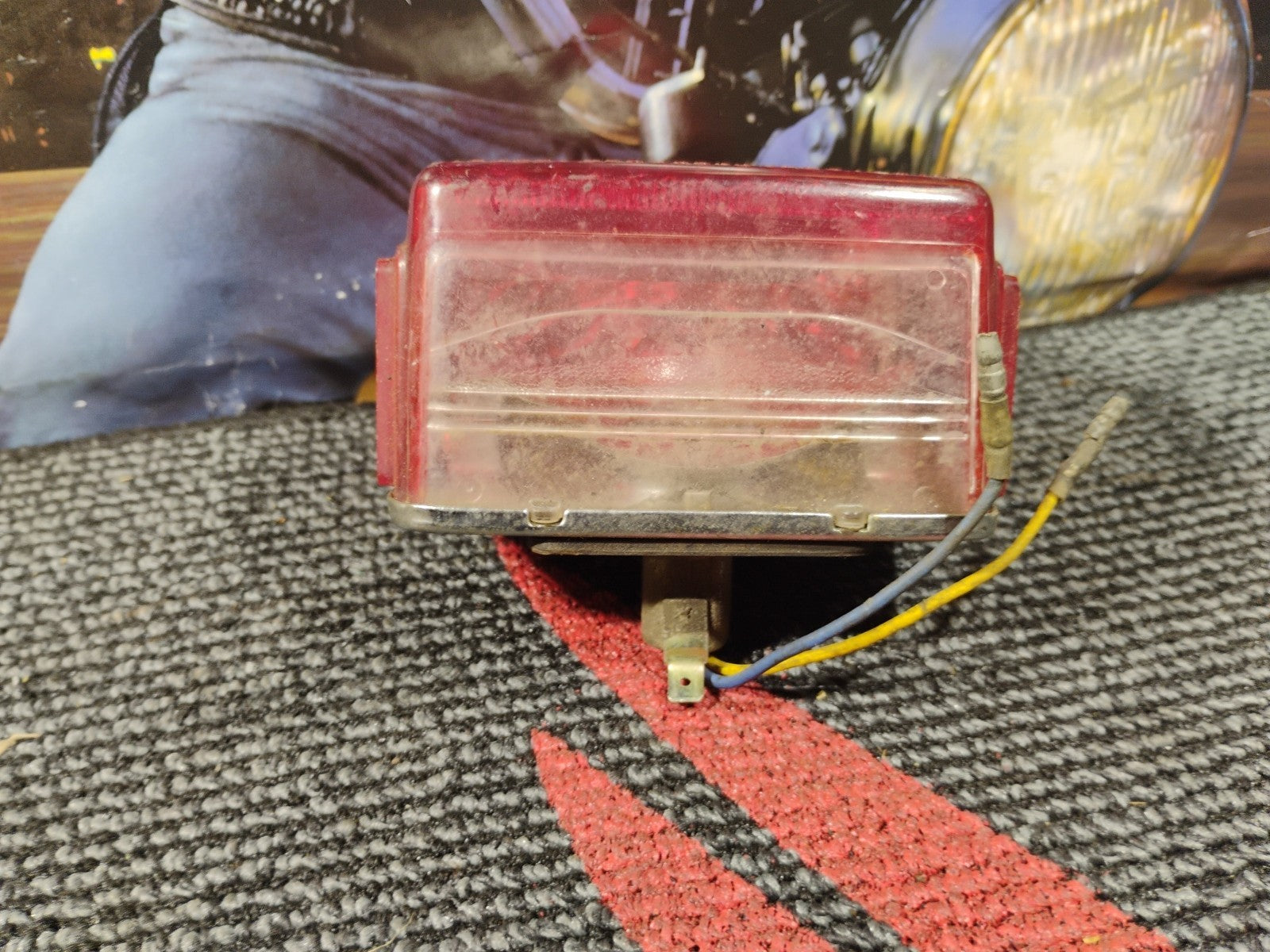 Vintage Japan Motorcycle Tail Light Stanley 040-5630