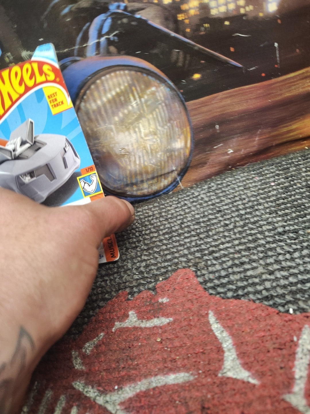 HOT WHEELS 2023 MUSCLE MANIA 1/10 - TWINDUCTION GRAY