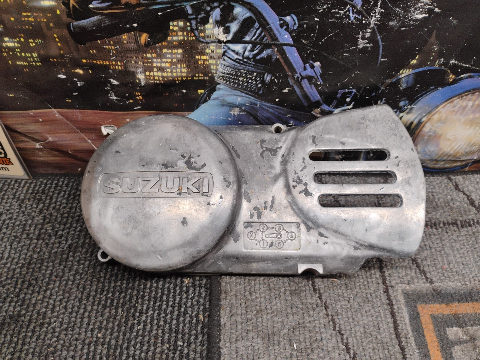 Suzuki GT 80 L 1981 - Sprocket Cover Engine Cover