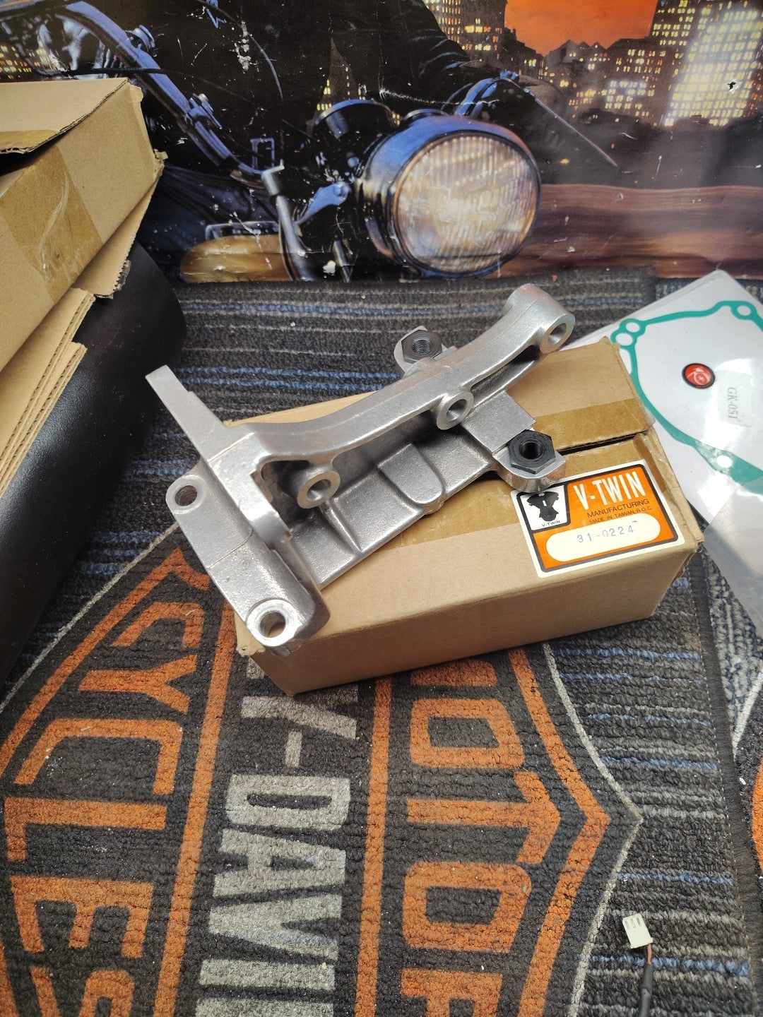 Rear Motor Mount for Harley Sportster XLH Models 1982-1990 4-Speed