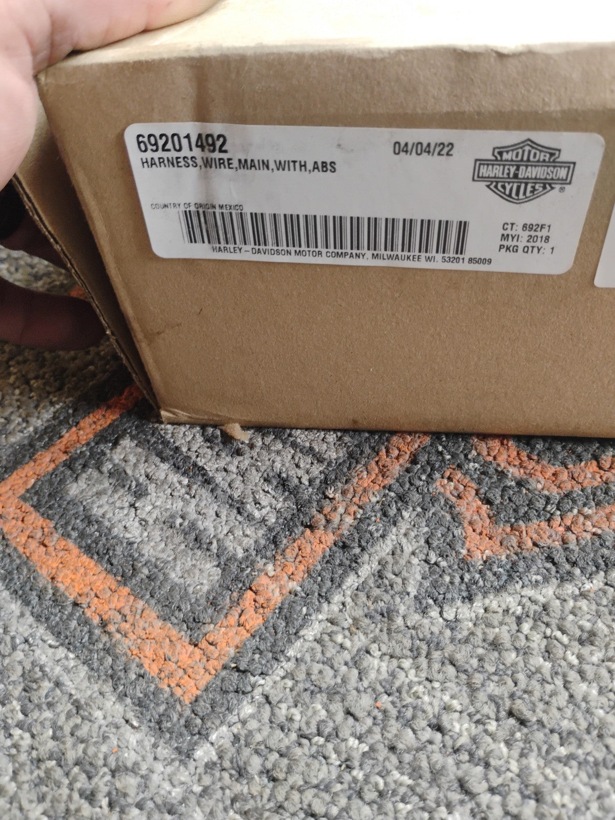 2019 HARLEY DAVIDSON FLHCS 114, MAIN WIRING HARNESS 69201492 (OPS7081)