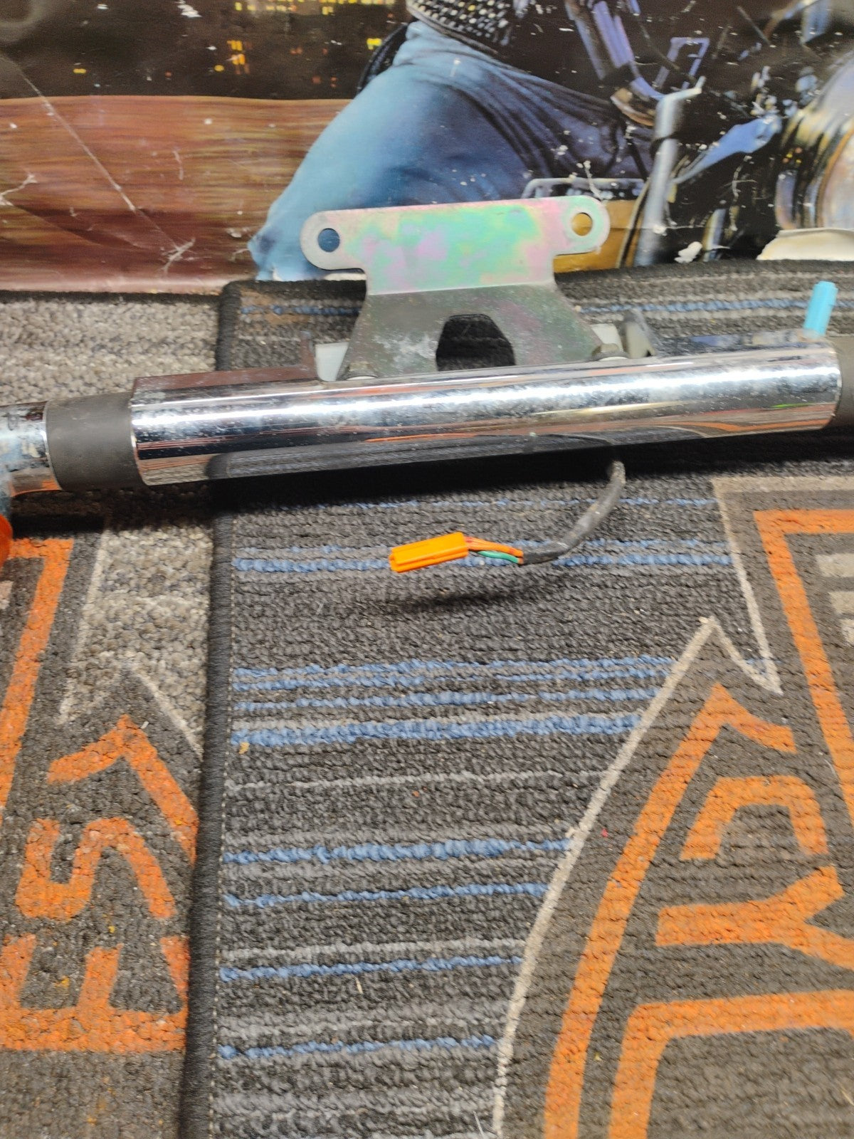 1999 98-03 Honda Shadow VT750 Ace Front Turn Signal Flasher Light Bar Indicator