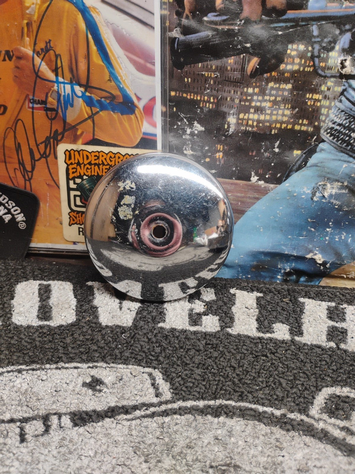 Harley Davidson Generator End Cover Chrome Shovelhead Ironhead