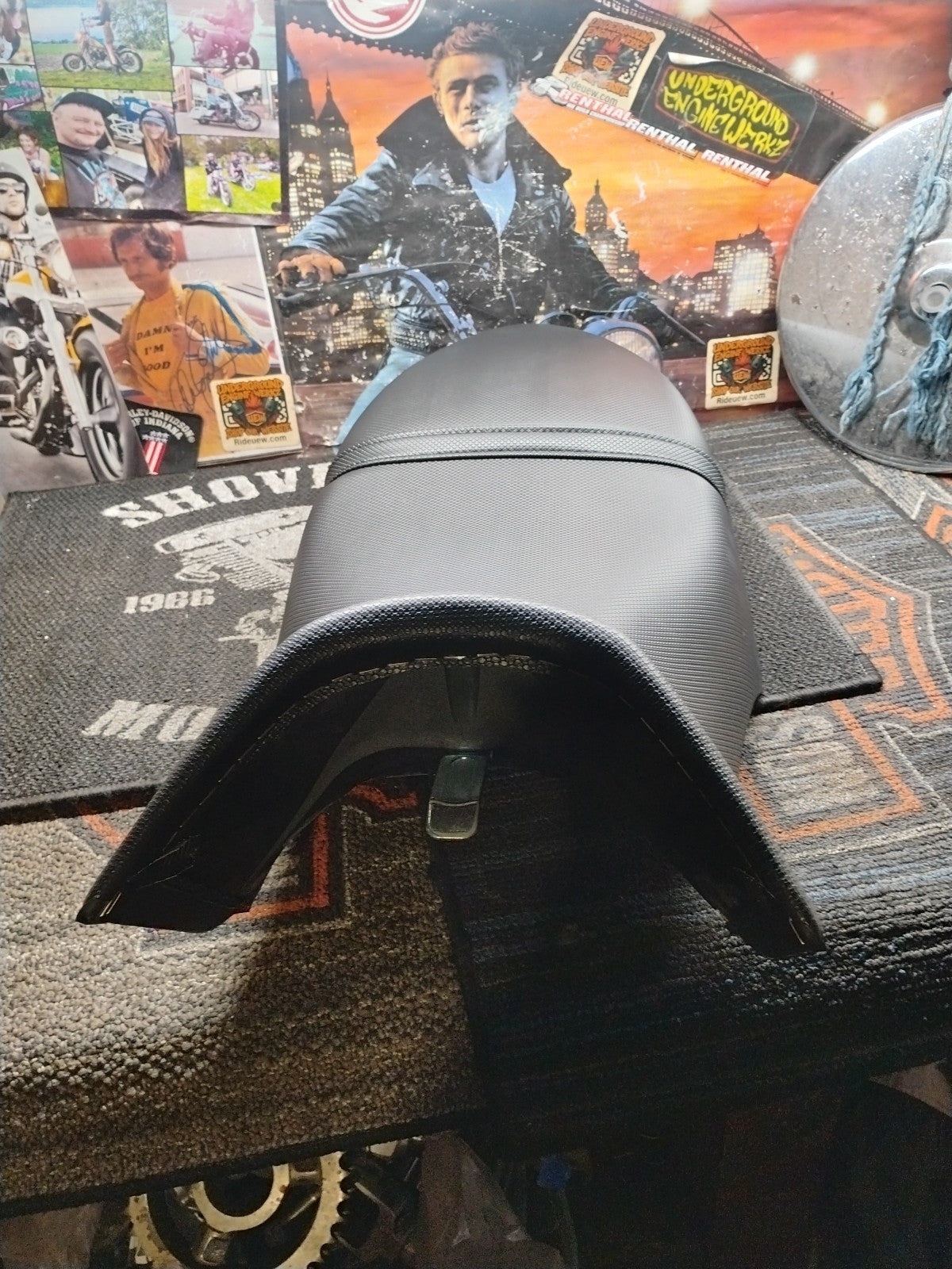 OEM Buell XB12S Motorcycle Seat Black Rider Saddle