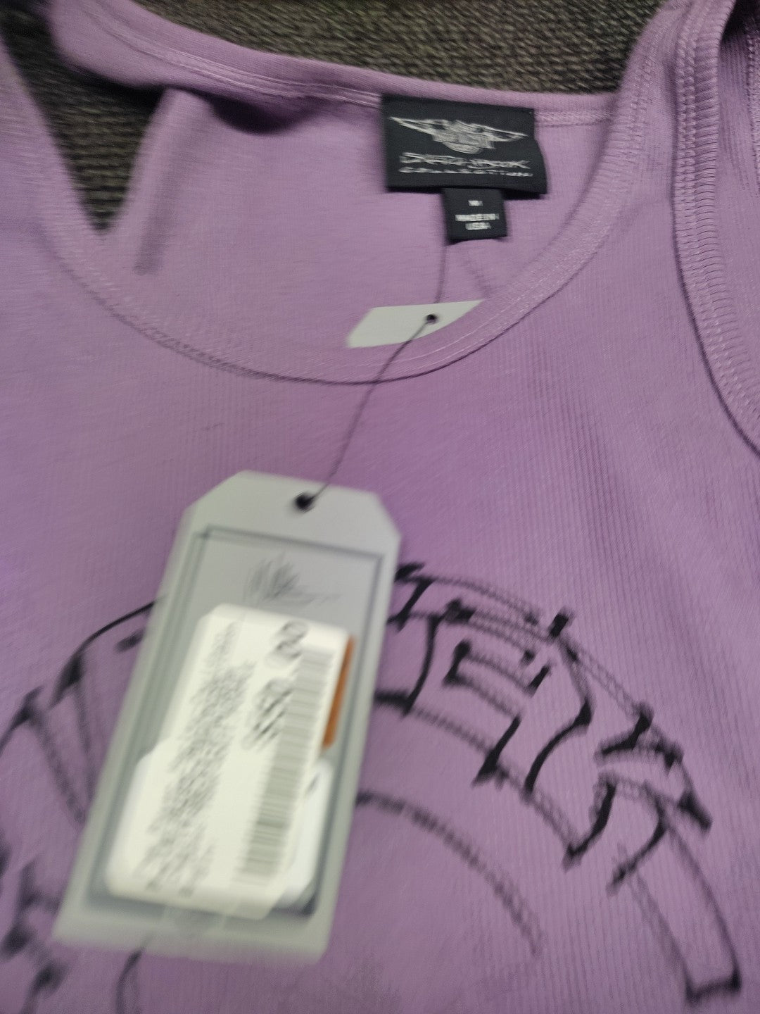 Harley-Davidson Women's Willie G Circle Skull Sketch Art Ribbed Tank NEW w TAGS