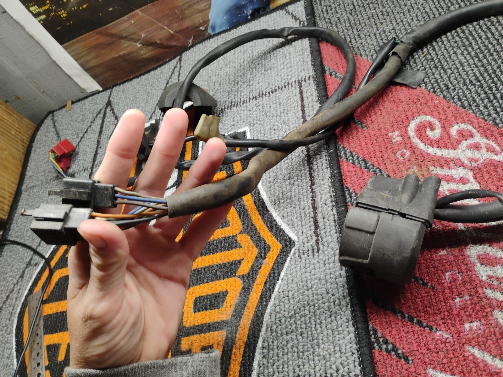 1991 HONDA CBR600F2 CBR600 F2 CBR 600 RIGHT&LEFT CONTROL SWITCH HAND CONTROLS 