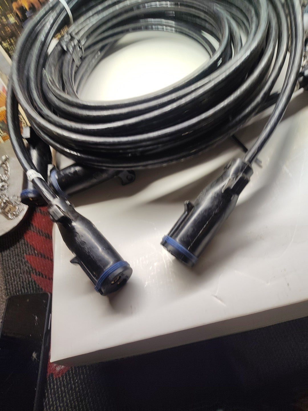 Phillips PHM42FL212 2-Pole Auxiliary Power Cable 2GA 150DCA Max Black