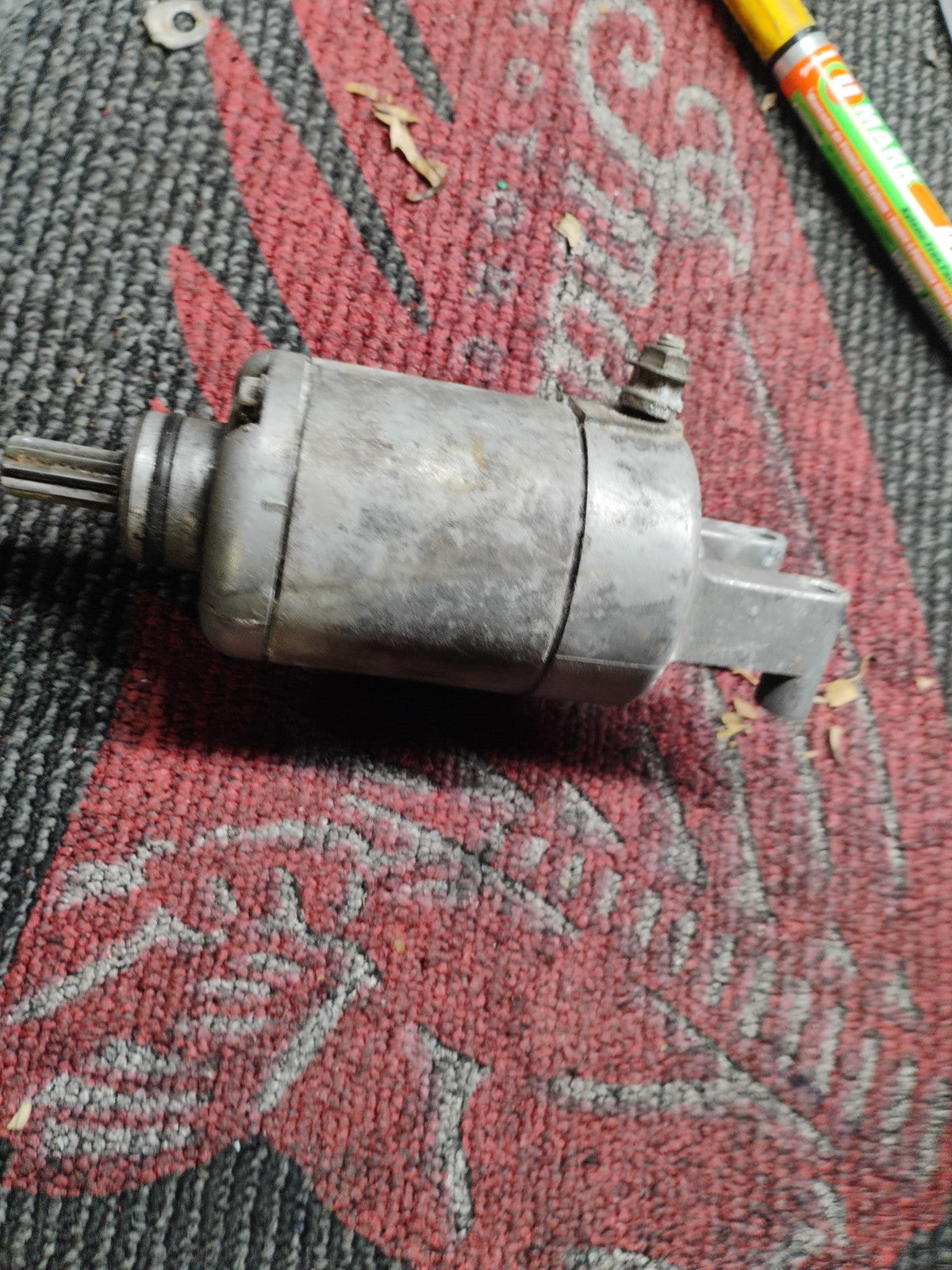 2007 Suzuki GSXR 750 Mitsuba Electric Starter Motor 31100-01H00 GSX-R750