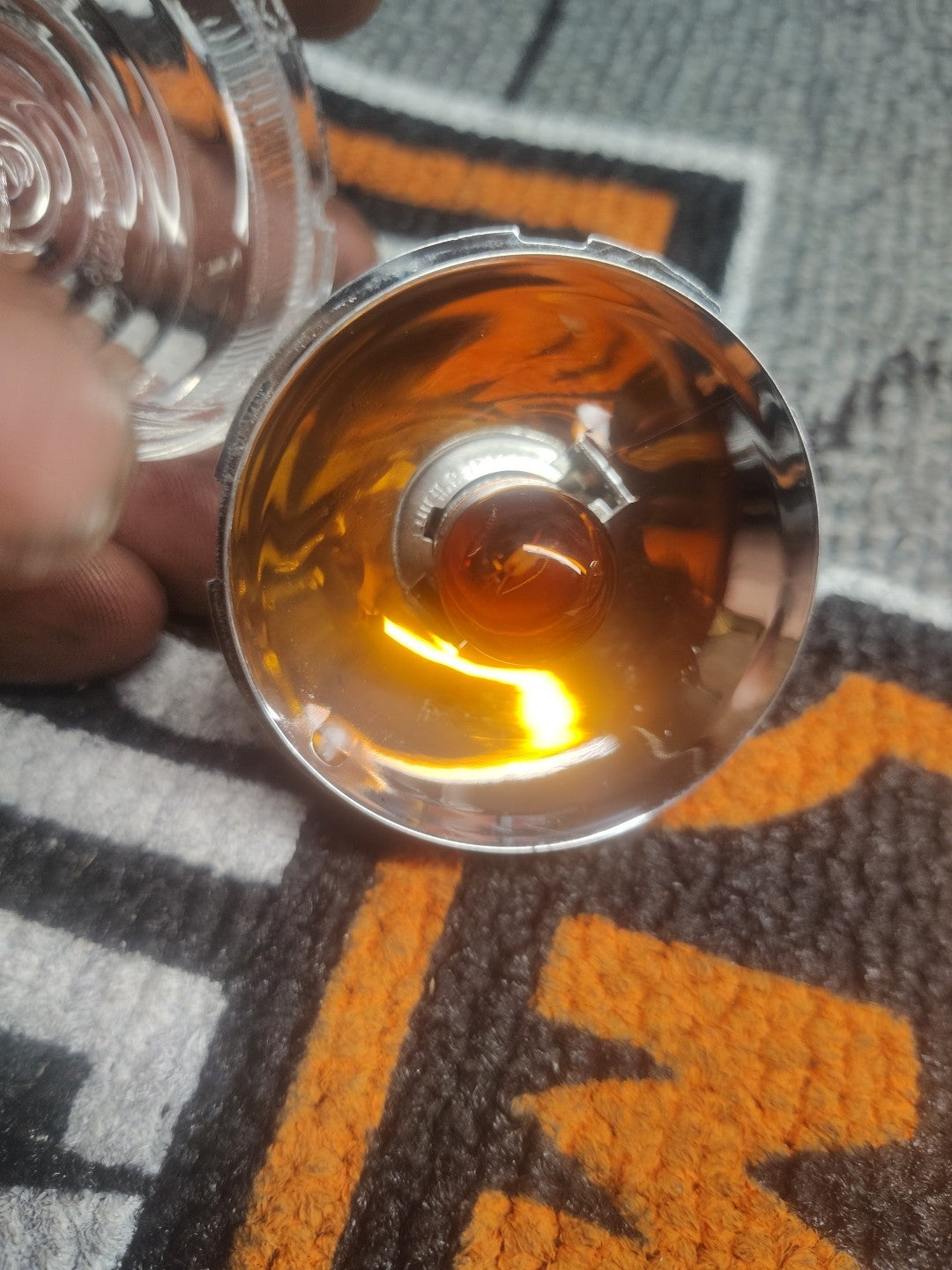 Clear Arrow lens t2709048, Triumph Bonneville t100/t120, Street cup, Thruxton