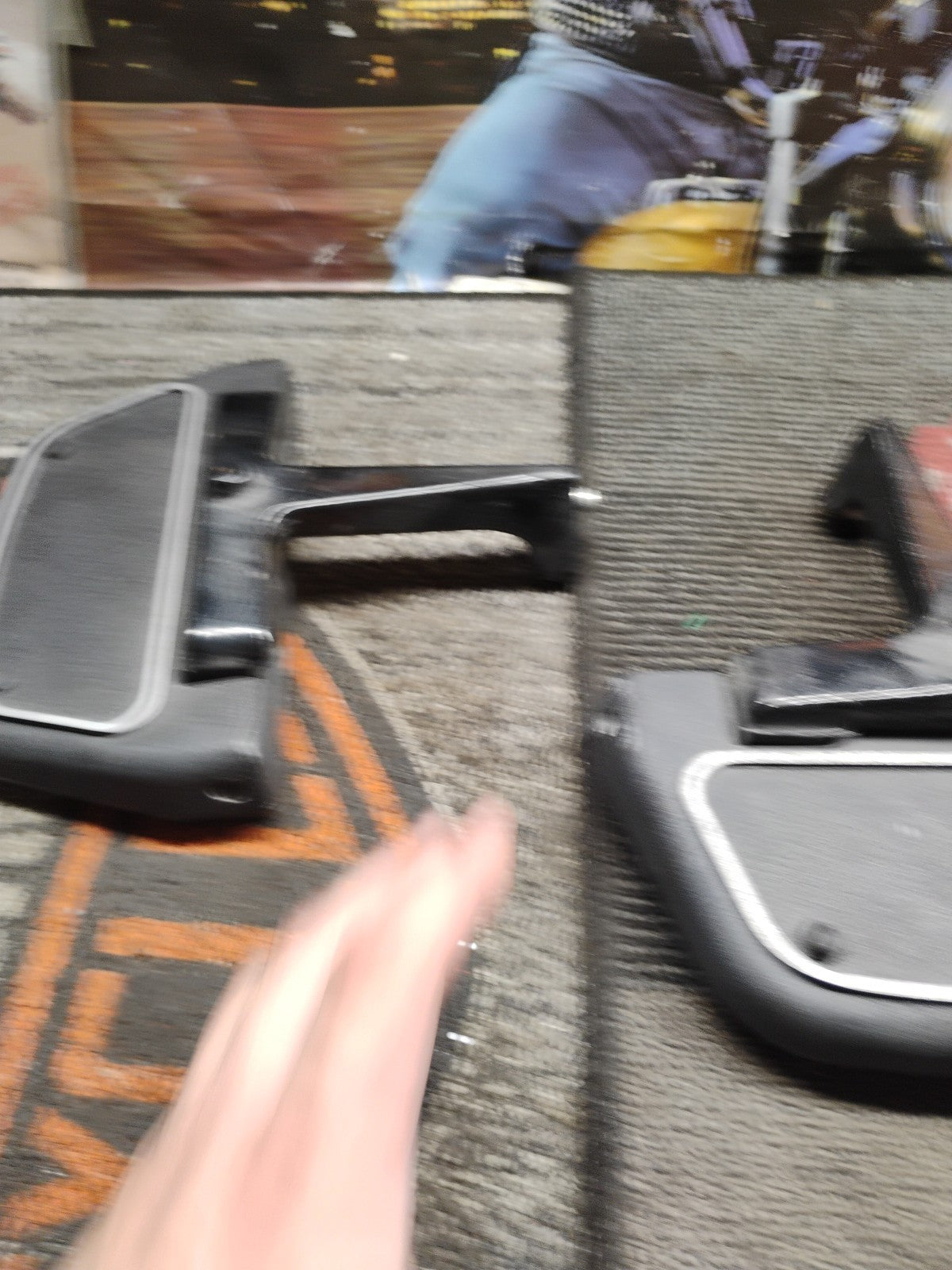 1994 Harley-Davidson Electra Glide Ultra Classic FLHTCU OEM REAR PASSENGER FOOT